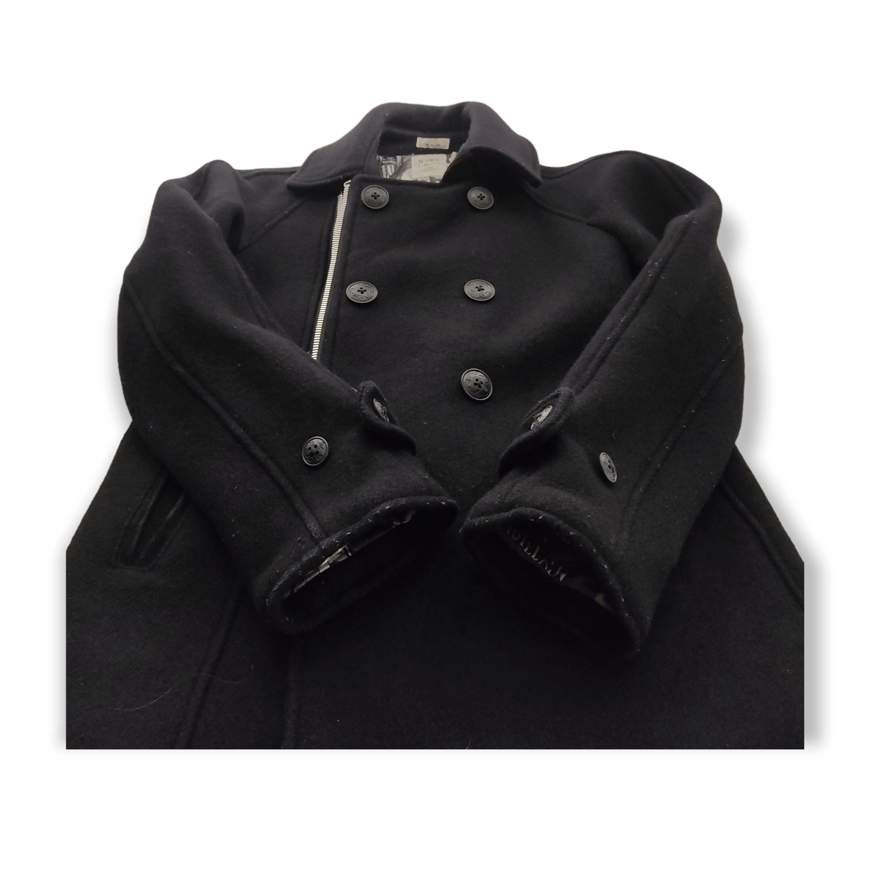 Bedwin & The Heartbreakers N2 Melton Peacoat Jacket