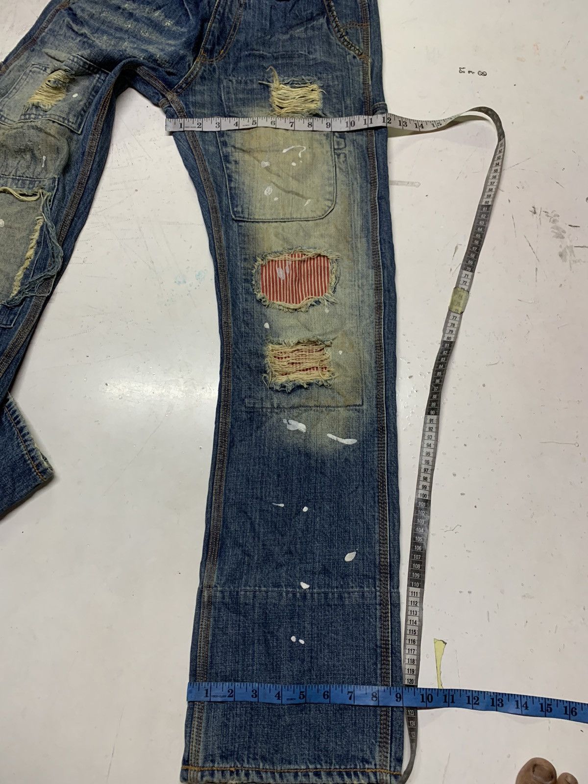 Designer Back vintage denim Size US 33 - 17 Thumbnail