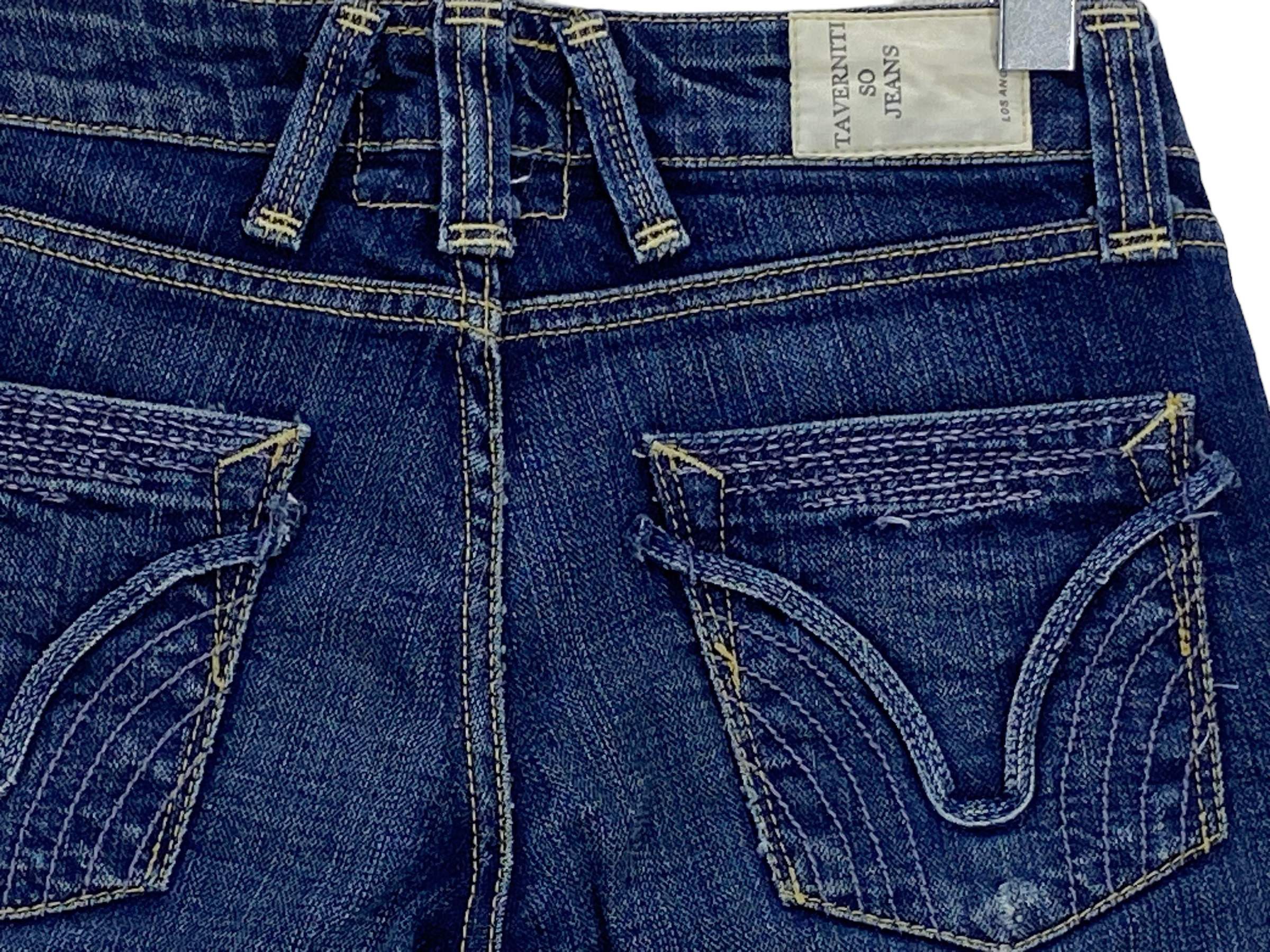 Taverniti Taverniti SO Jeans Patchwork Tapered Pants Distressed Denim Size 29" - 12 Thumbnail