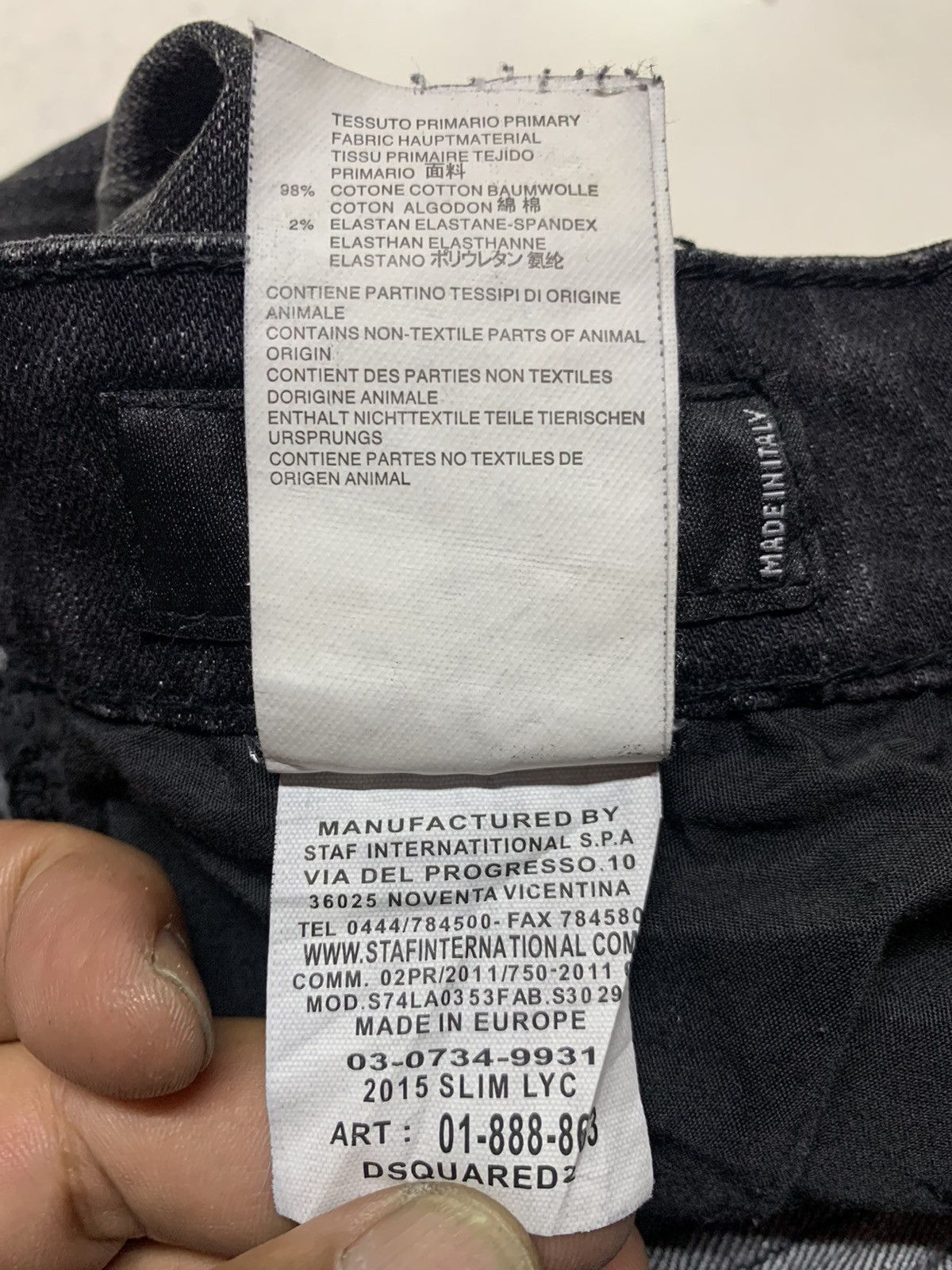 Dsquared2 Dsquared 2 jeans skinny distressed Size US 32 / EU 48 - 14 Thumbnail