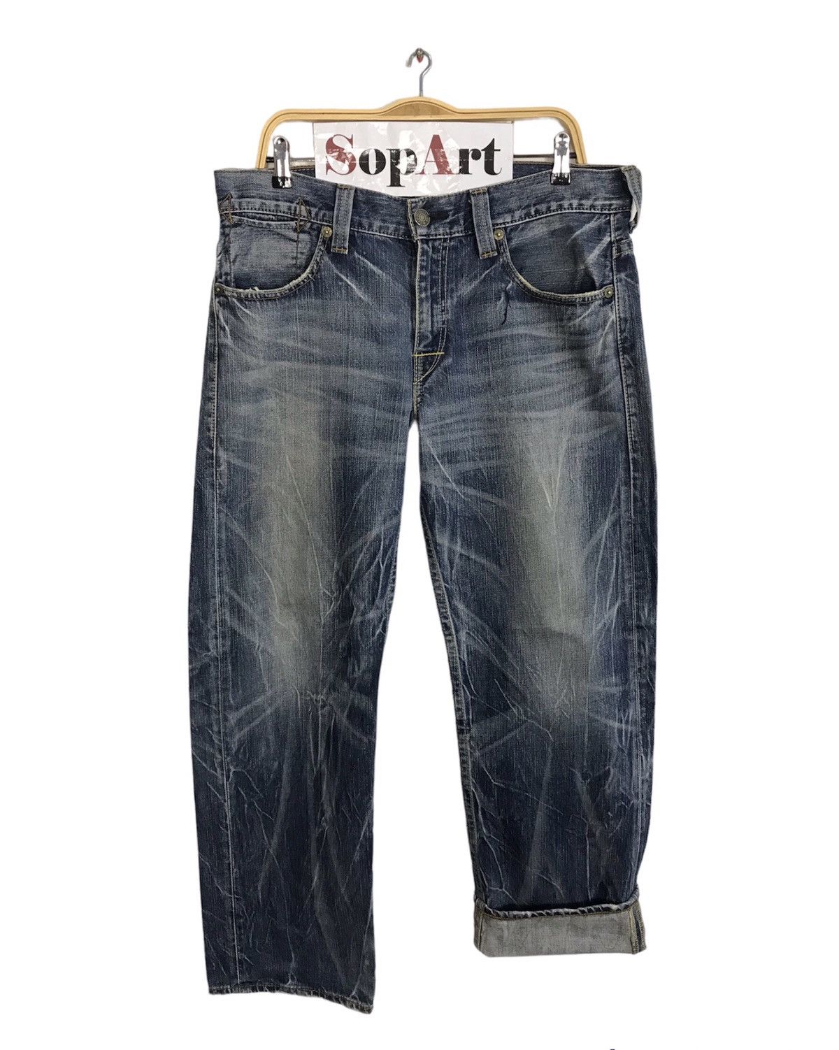 Levi's × Vintage Vintage Levi’s Lot 503 Ligtning Denim Style Size US 36 / EU 52 - 1 Thumbnail