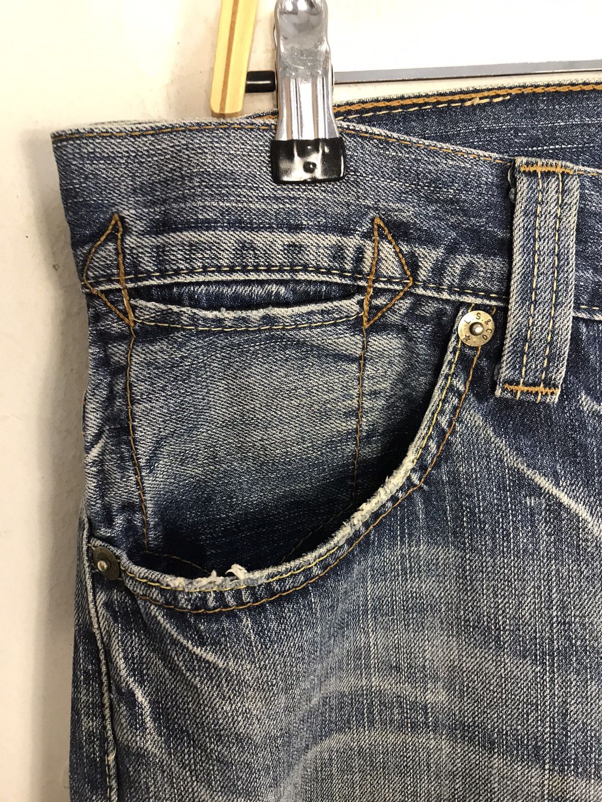 Levi's × Vintage Vintage Levi’s Lot 503 Ligtning Denim Style Size US 36 / EU 52 - 8 Thumbnail