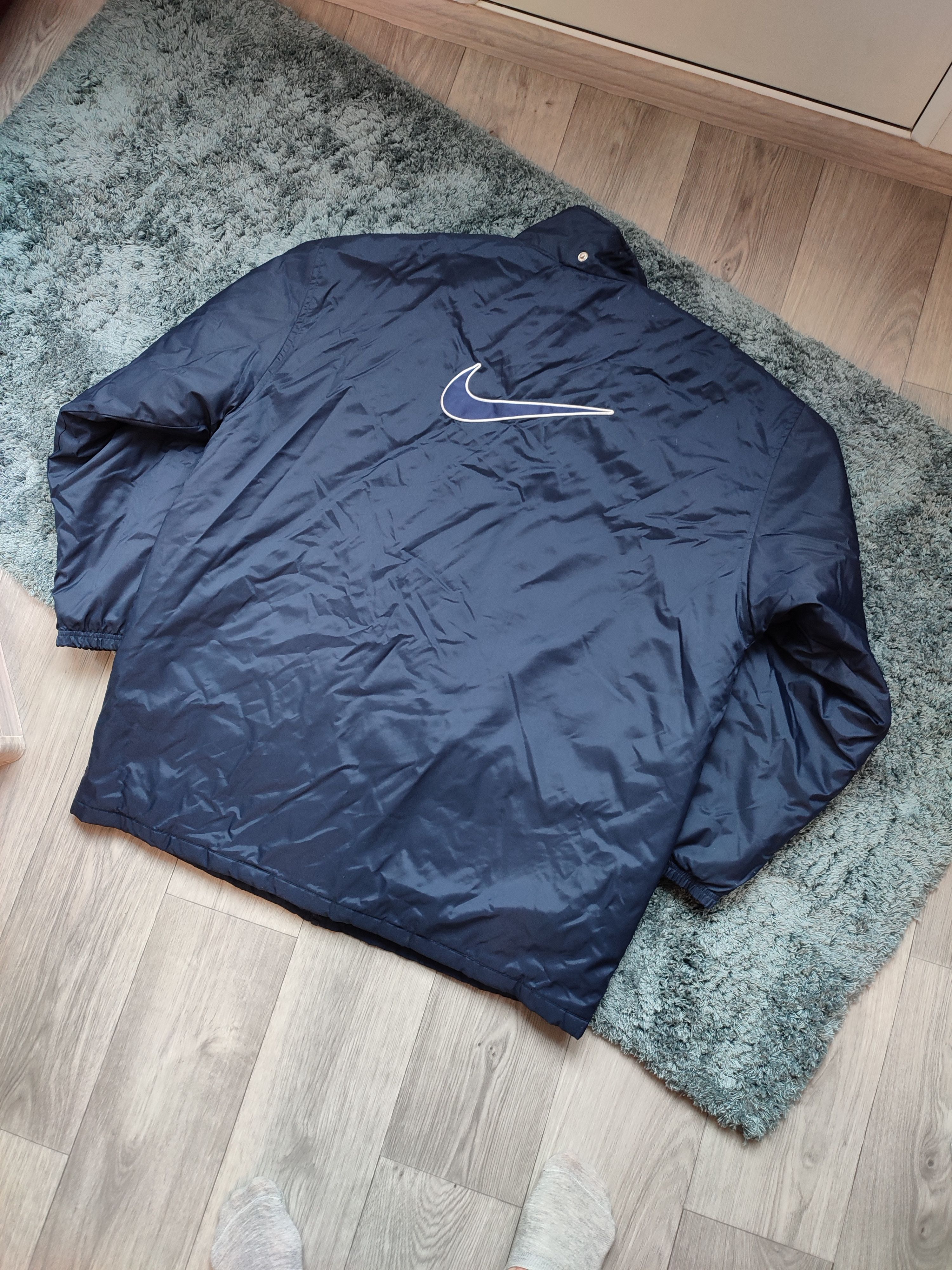Nike × Vintage Vintage Nike Big Swoosh Jacket Size US L / EU 52-54 / 3 - 2 Thumbnail