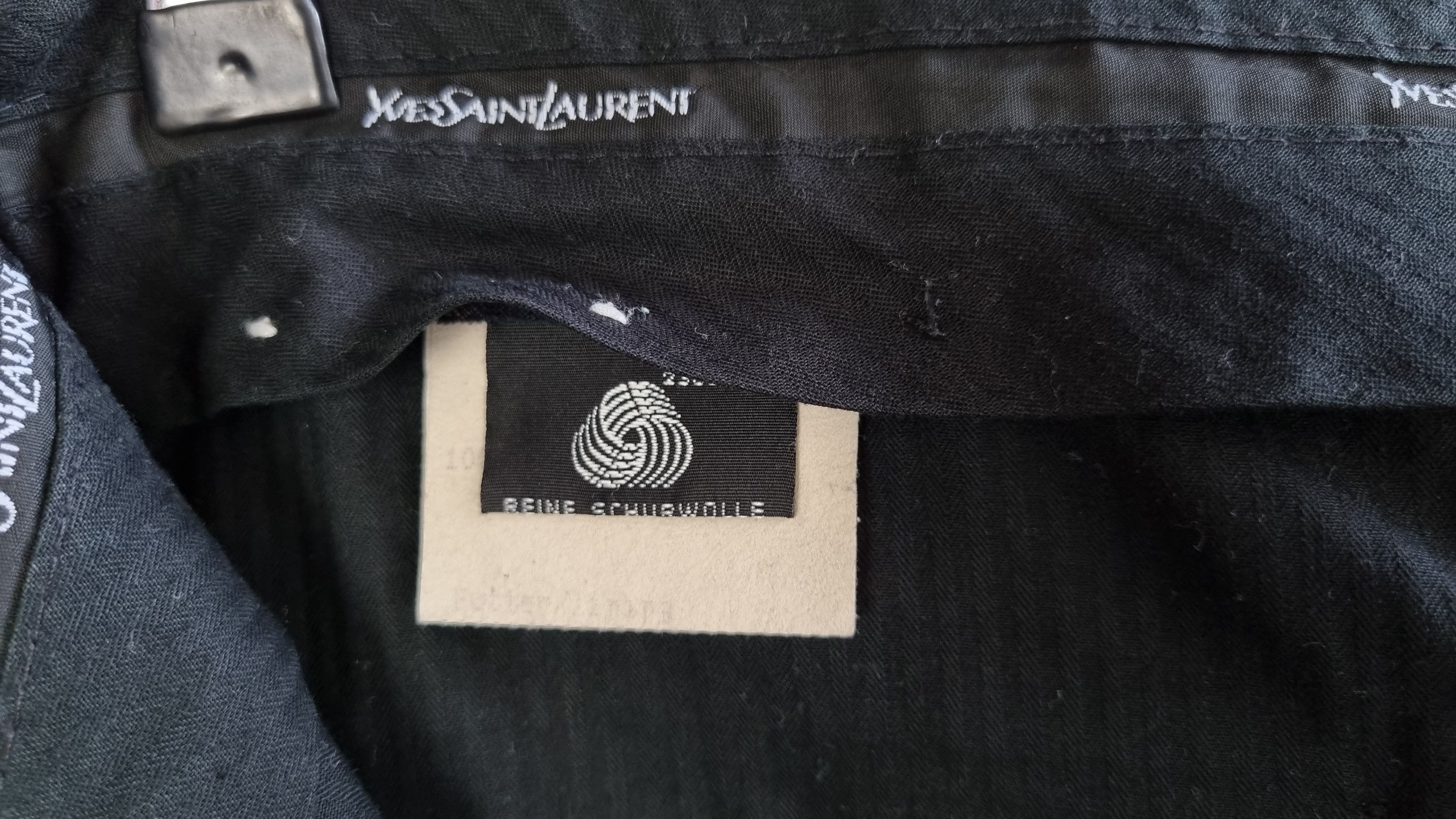 Vintage × Yves Saint Laurent Vintage YSL Yves Saint Laurent Wool Formal Suit Pants Size US 32 / EU 48 - 8 Thumbnail