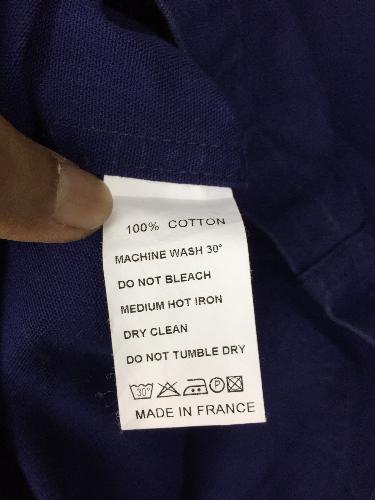 Vetra VETRA FRANCE INDIGO CHORE JACKET Size US M / EU 48-50 / 2 - 7 Thumbnail
