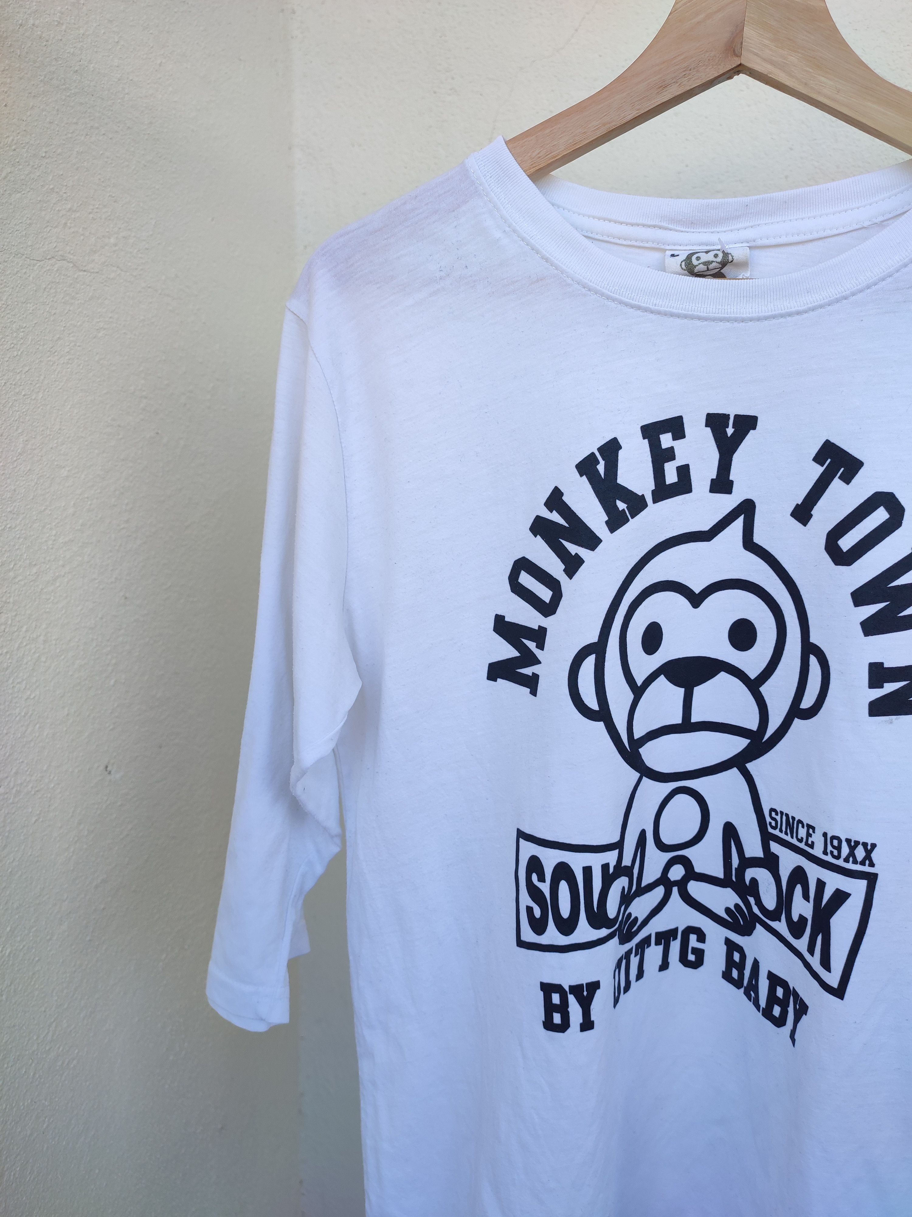 Japanese Brand A Bathing Ape Inspired Uittg Baby Tees Size US M / EU 48-50 / 2 - 3 Thumbnail