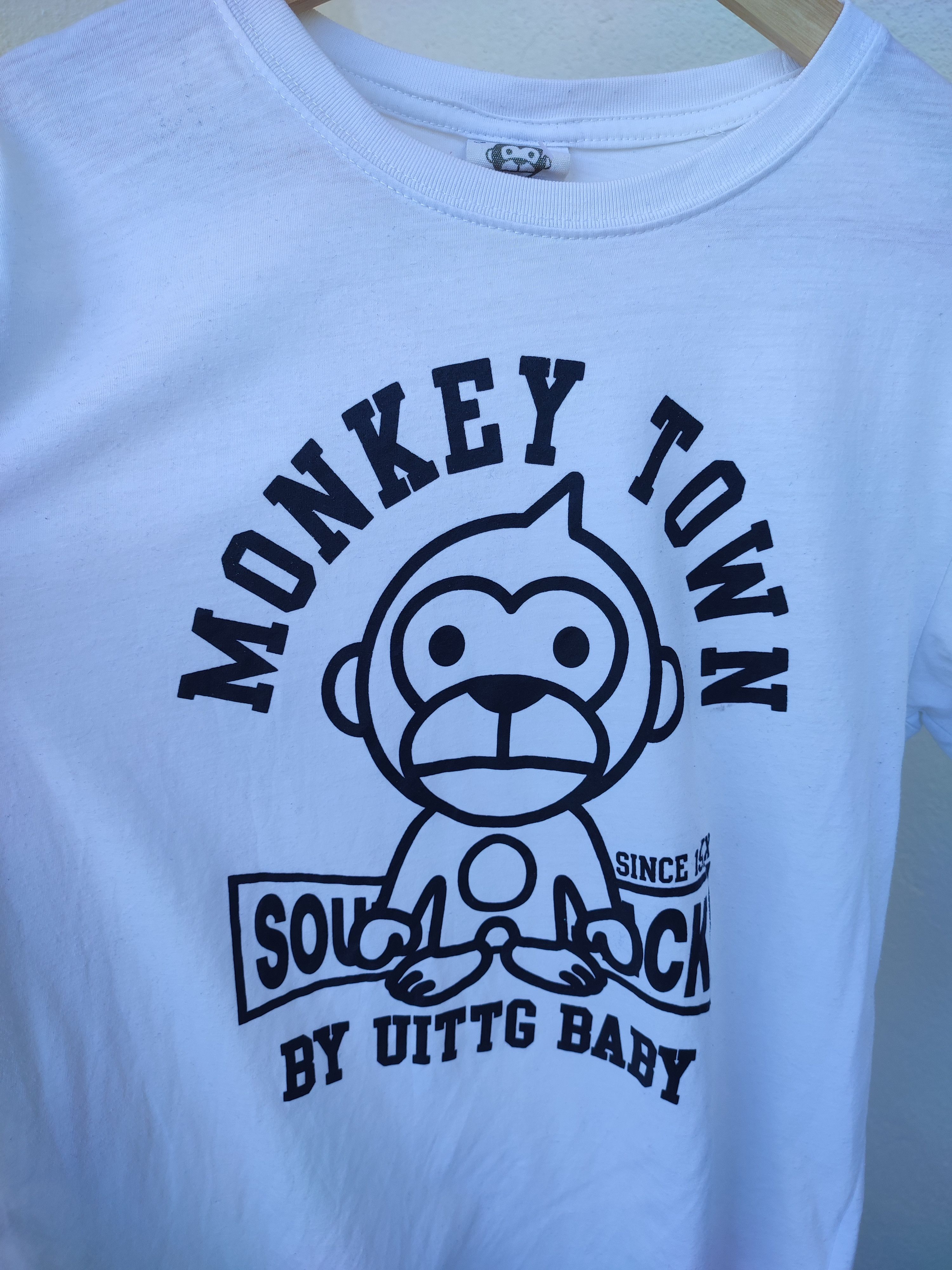 Japanese Brand A Bathing Ape Inspired Uittg Baby Tees Size US M / EU 48-50 / 2 - 8 Thumbnail