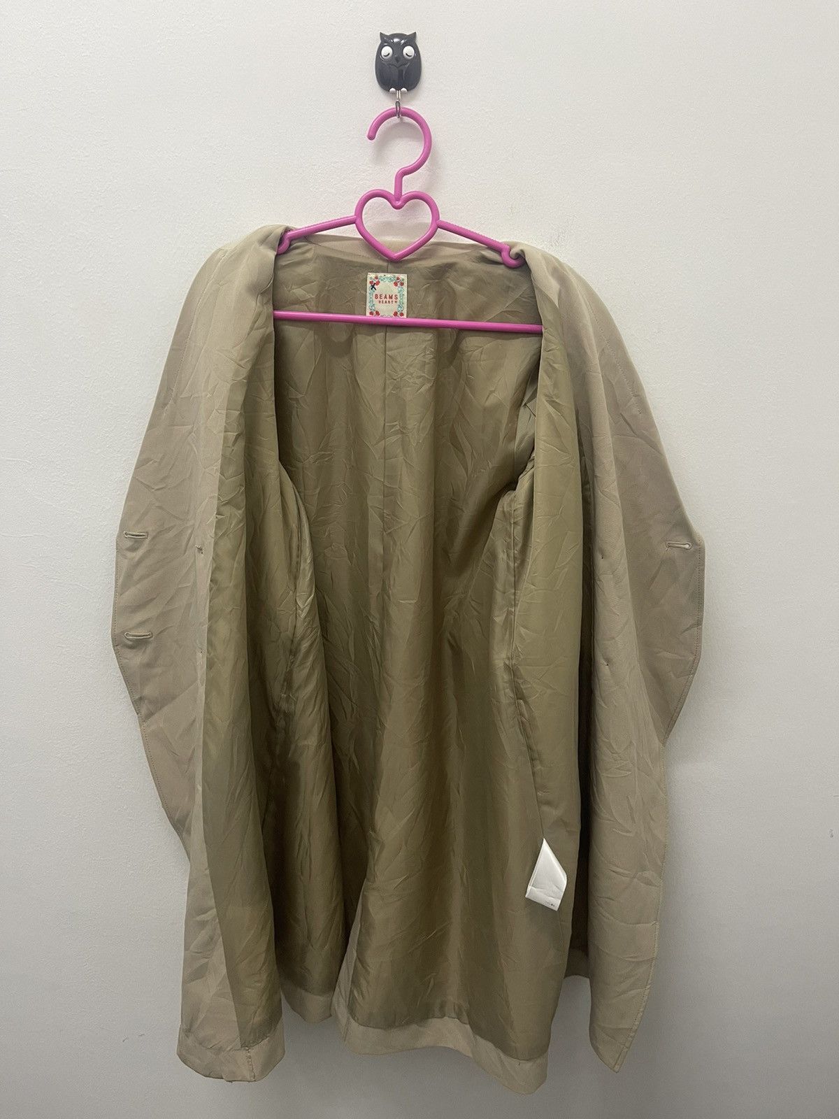 Beams Plus Rare Vintage BEAMS HEART Trench Jacket Size S / US 4 / IT 40 - 3 Thumbnail