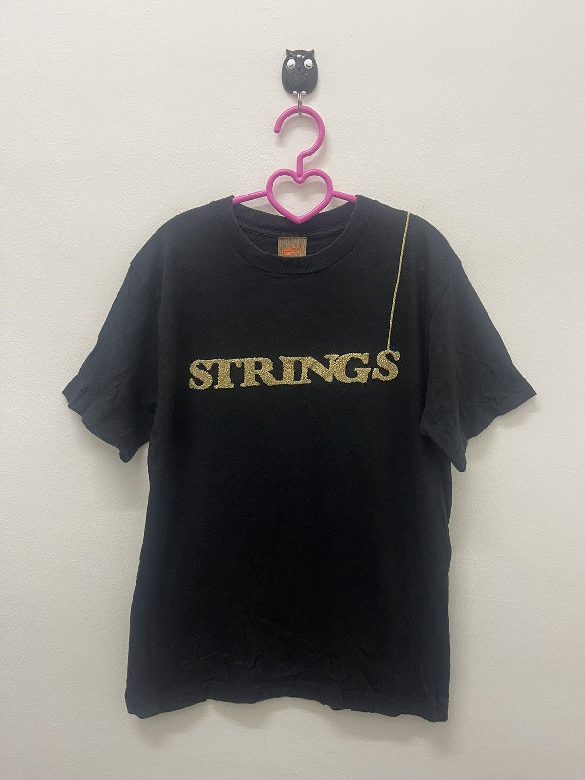 Beams Plus Rare Vintage BEAMS X STRINGS 2004 Bald Film Tee Size US S / EU 44-46 / 1 - 1 Thumbnail