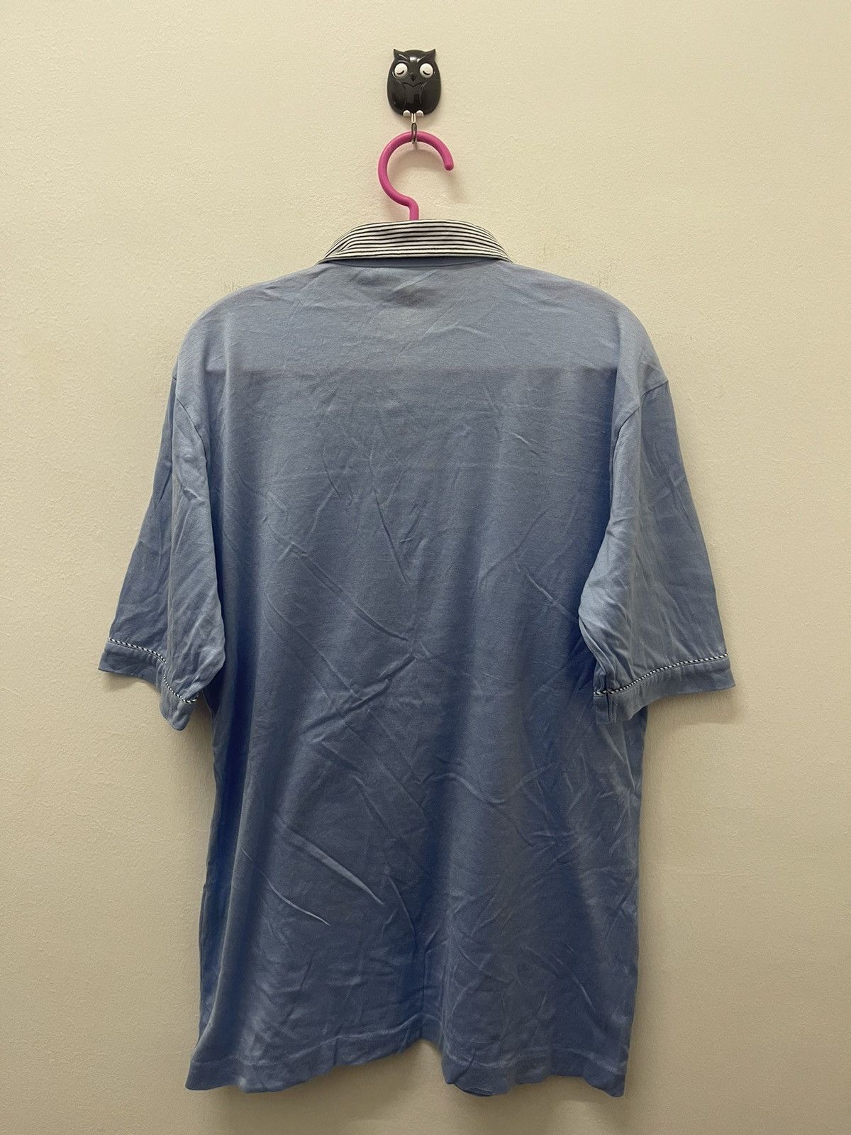 Lacoste Rare Vintage CHEMISE LACOSTE Single Pocket Retro Polo Tee Size US L / EU 52-54 / 3 - 5 Thumbnail