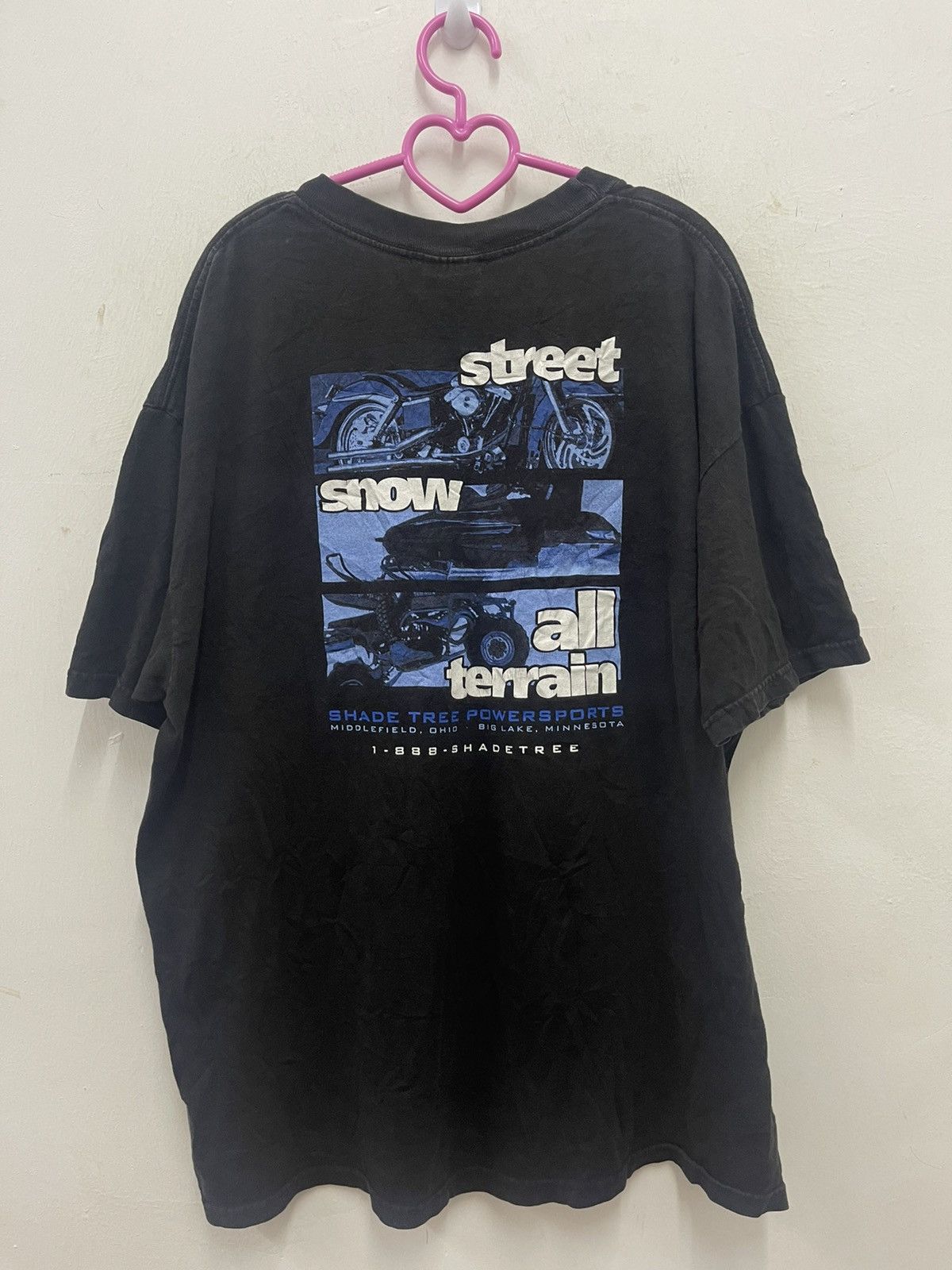 image of Sports Specialties x Vintage Shade Tree Street Snow All Terrain Tee in Black, Men's (Size XL)