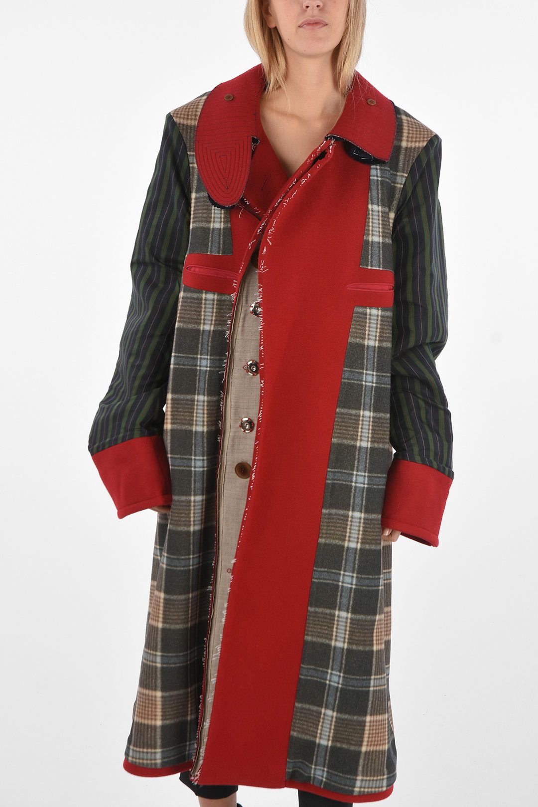 Maison Margiela Coats in Multicolor Size S / US 4 / IT 40 - 1 Thumbnail