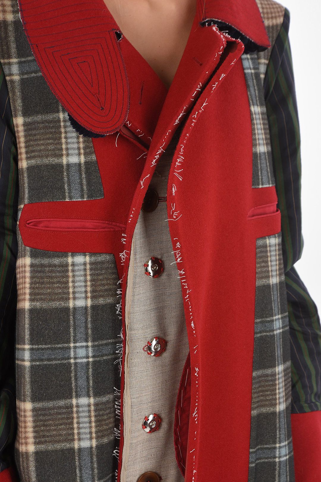 Maison Margiela Coats in Multicolor Size S / US 4 / IT 40 - 3 Thumbnail