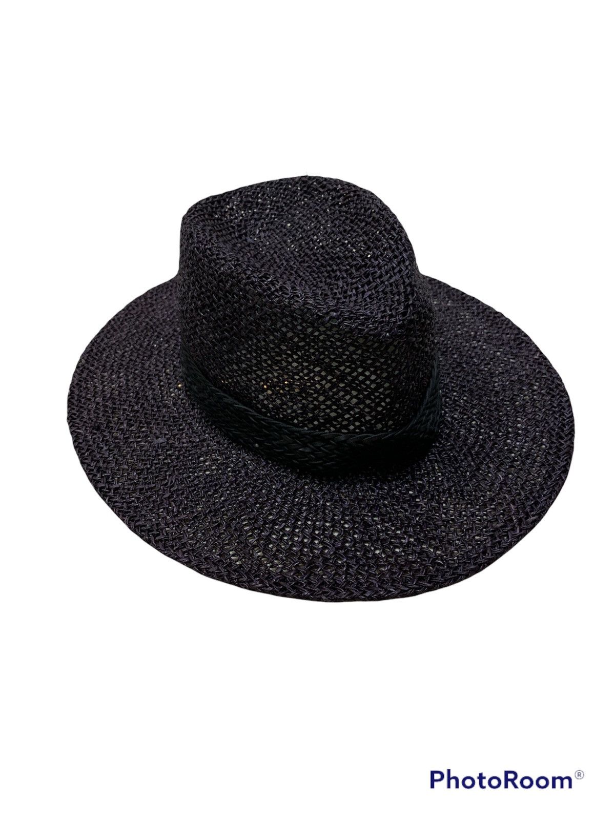Emporio Armani VINTAGE EMPORIO ARMANI MESH STRAW HAT SIZE 58 Size ONE SIZE - 2 Thumbnail