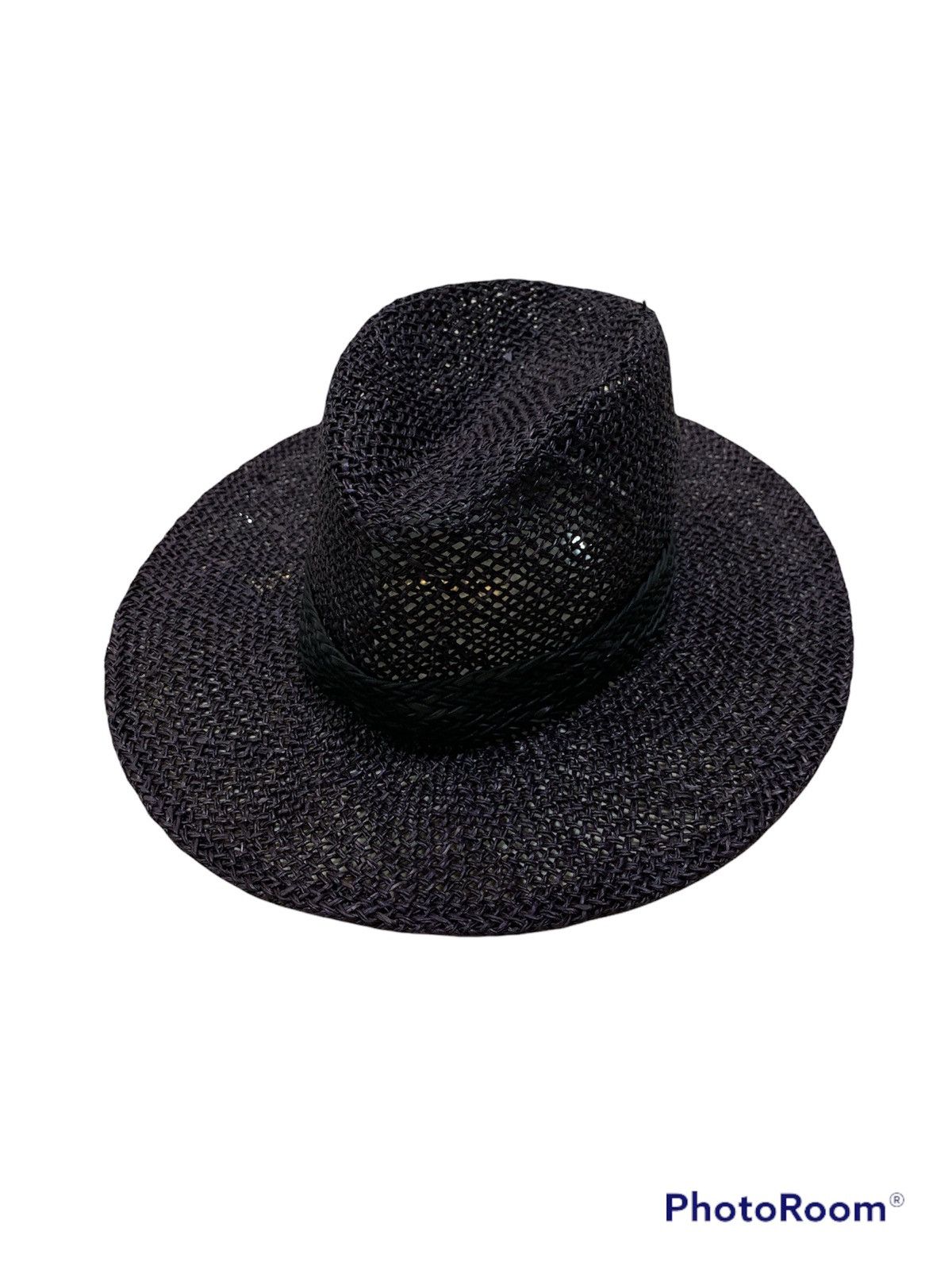 Emporio Armani VINTAGE EMPORIO ARMANI MESH STRAW HAT SIZE 58 Size ONE SIZE - 1 Thumbnail