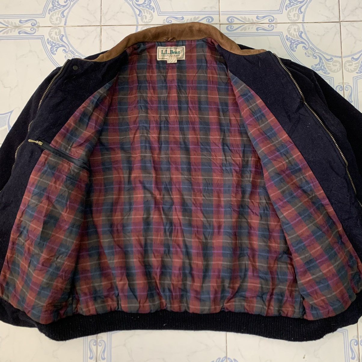 L.L. Bean Vtg LL Bean Wool Jacket With Thinsulate Made in Usa Size US XL / EU 56 / 4 - 15 Thumbnail