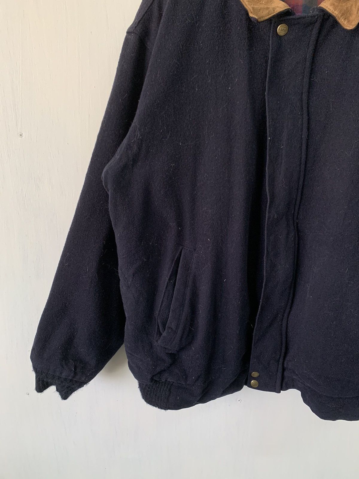 L.L. Bean Vtg LL Bean Wool Jacket With Thinsulate Made in Usa Size US XL / EU 56 / 4 - 6 Thumbnail