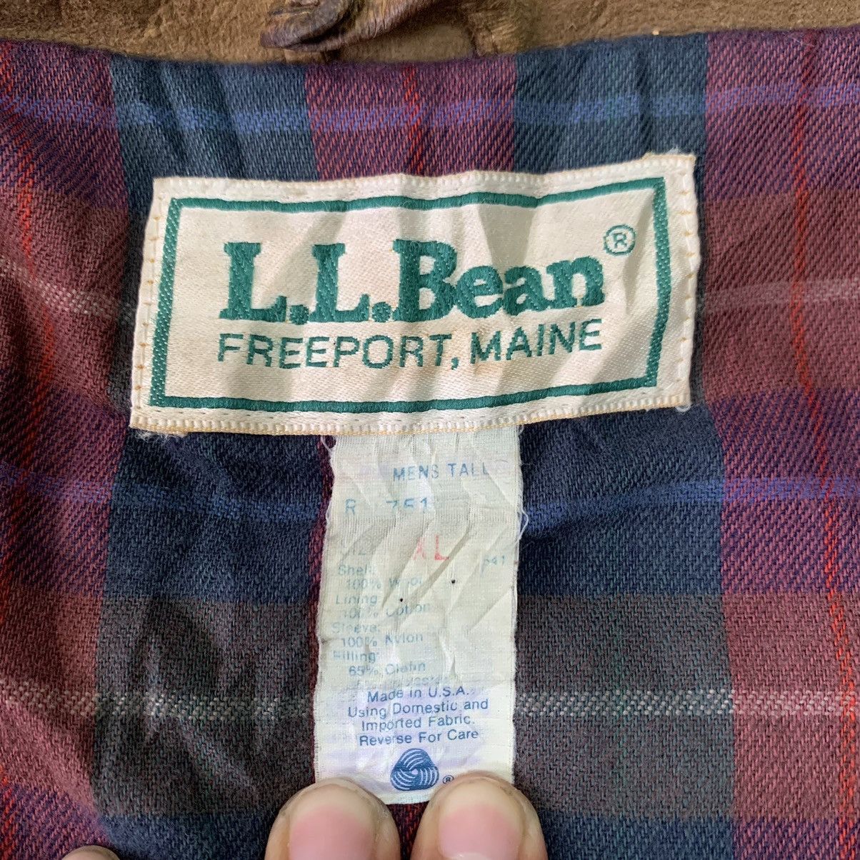 L.L. Bean Vtg LL Bean Wool Jacket With Thinsulate Made in Usa Size US XL / EU 56 / 4 - 19 Thumbnail