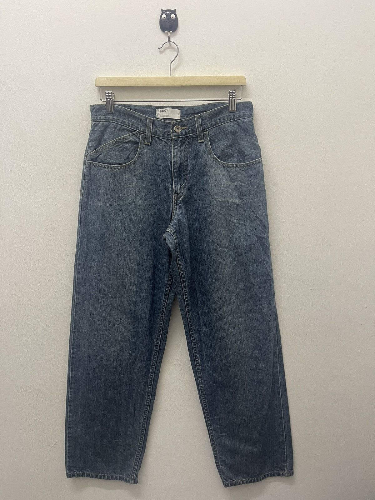 Levi's Rare Vintage LEVIS Silver Tab Baggy Size US 30 / EU 46 - 5 Thumbnail