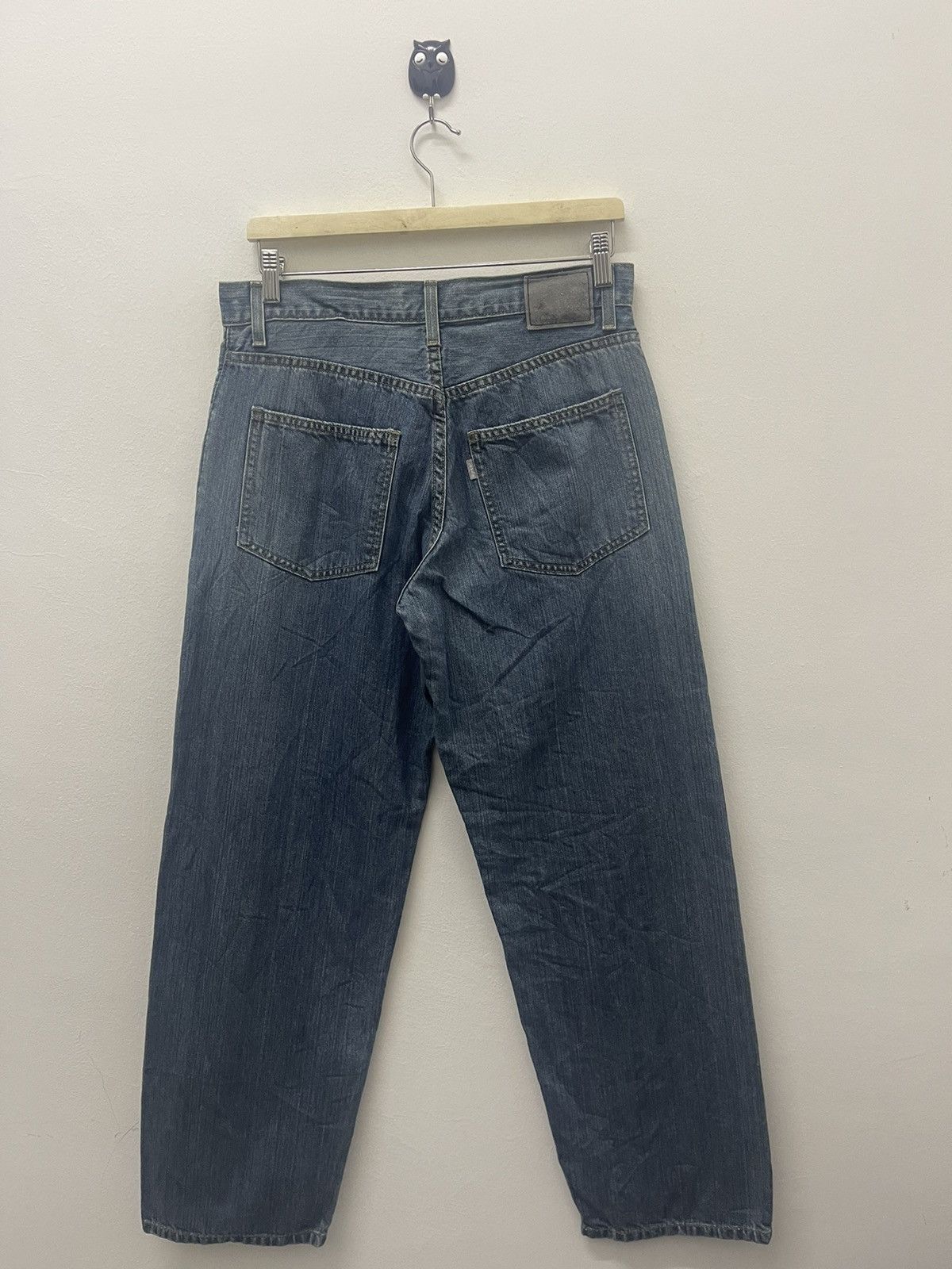 image of Vintage Levis Silver Tab Baggy in Blue, Men's (Size 30)