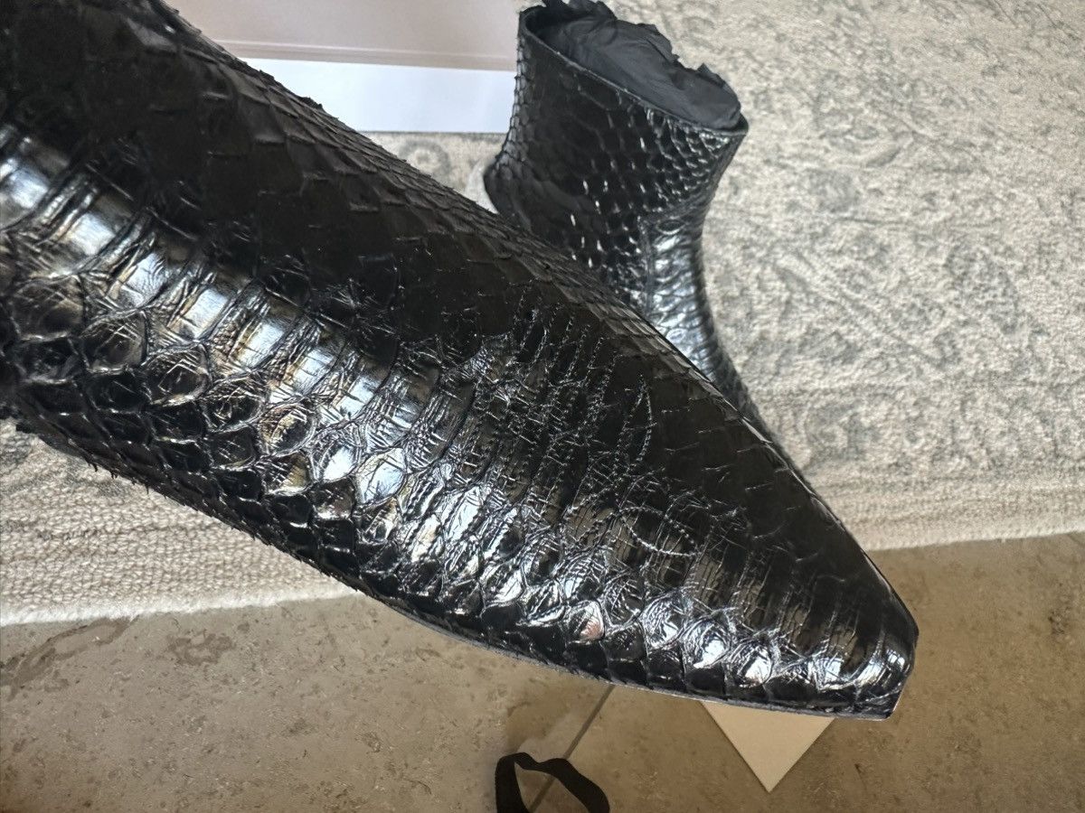 Celine SS20 Celine Berlin cavalry boots in python Hedi Slimane Size US 13 / EU 46 - 13 Thumbnail