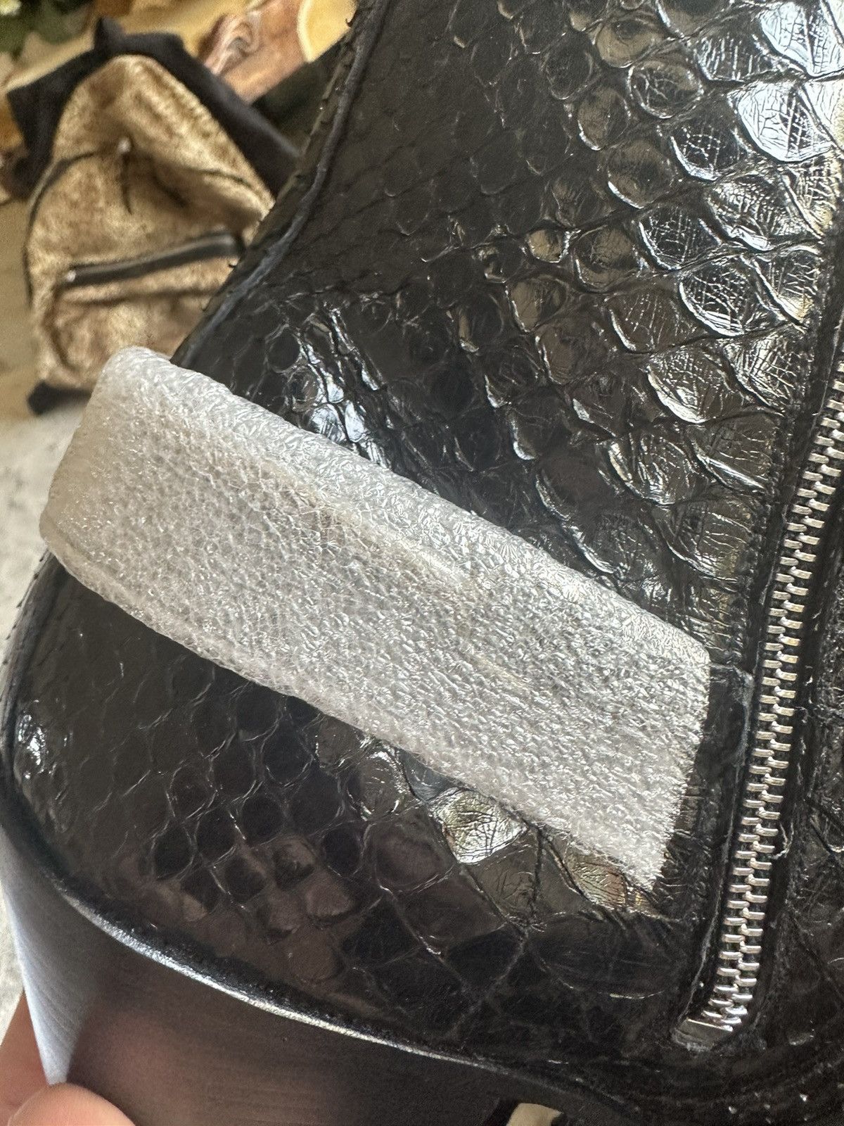 Celine SS20 Celine Berlin cavalry boots in python Hedi Slimane Size US 13 / EU 46 - 9 Thumbnail