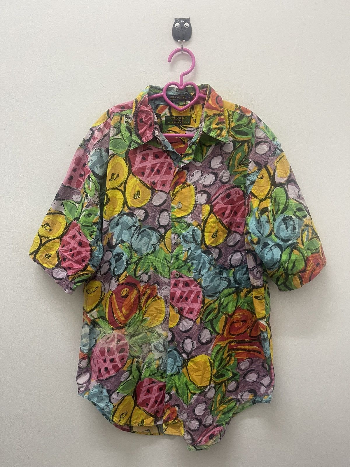 Alexander Julian Rare Vintage COLOURS By Alexander Julian Fruits Pop Art Size US L / EU 52-54 / 3 - 1 Thumbnail