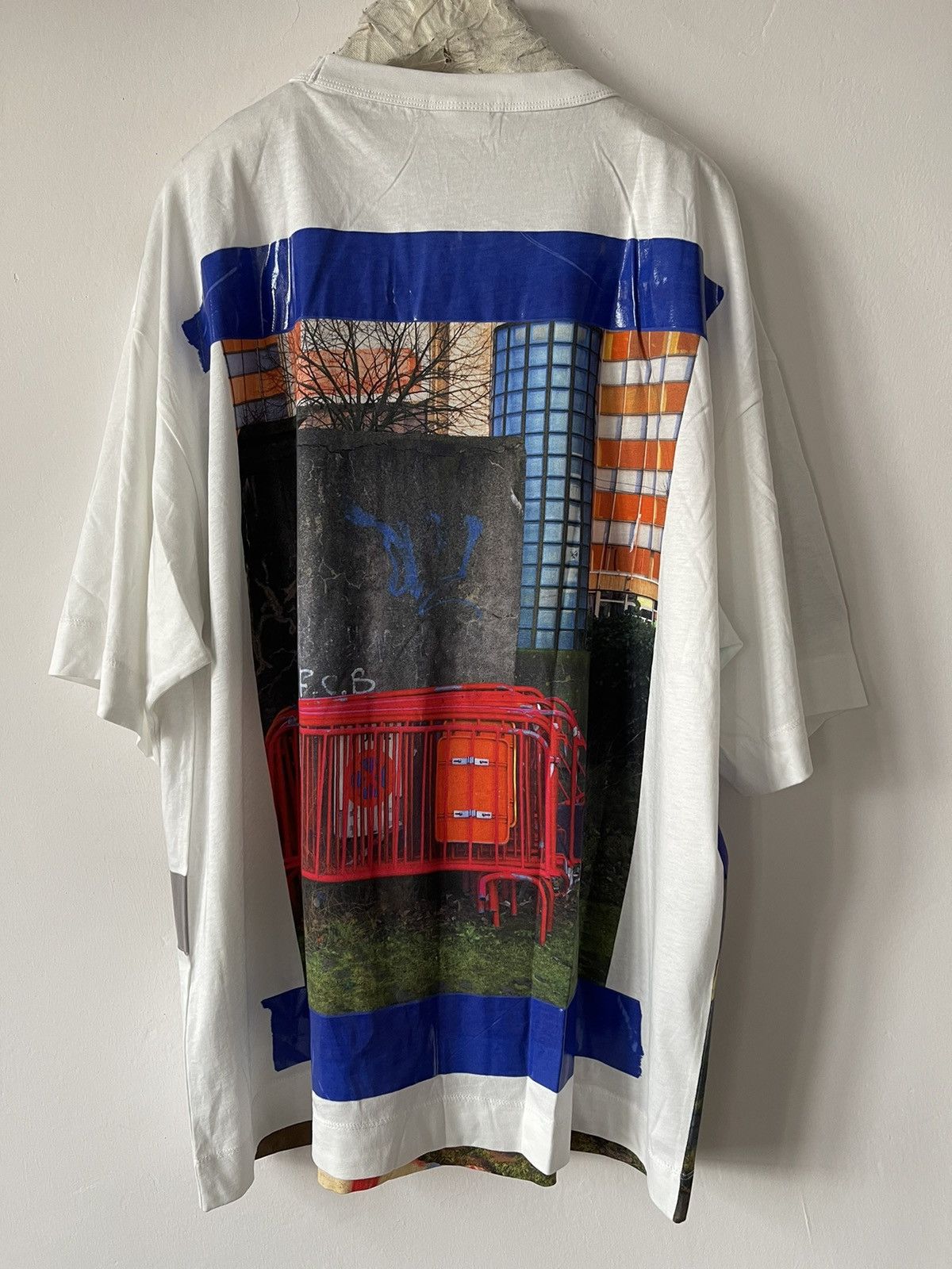 Dries Van Noten Dries Van Noten Graphic Print Oversized T-Shirt SS22 Size US M / EU 48-50 / 2 - 3 Thumbnail