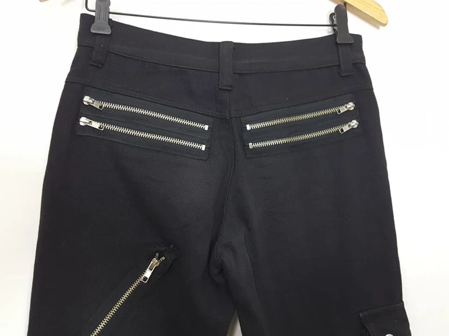 Japanese Brand ACDC RAG Punk/ Goth Clothing Zipper Seditionaries Pant Size US 29 - 4 Thumbnail