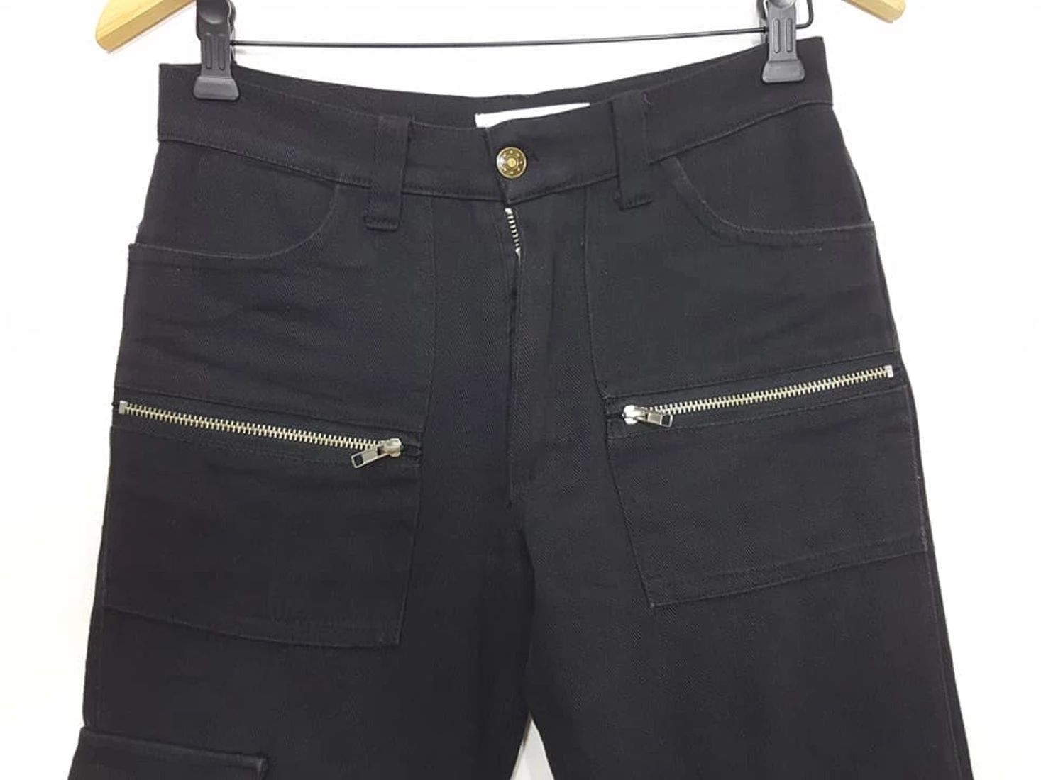 Japanese Brand ACDC RAG Punk/ Goth Clothing Zipper Seditionaries Pant Size US 29 - 3 Thumbnail