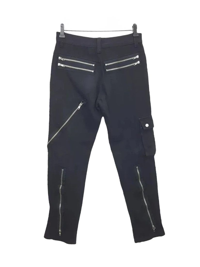 Japanese Brand ACDC RAG Punk/ Goth Clothing Zipper Seditionaries Pant Size US 29 - 2 Thumbnail