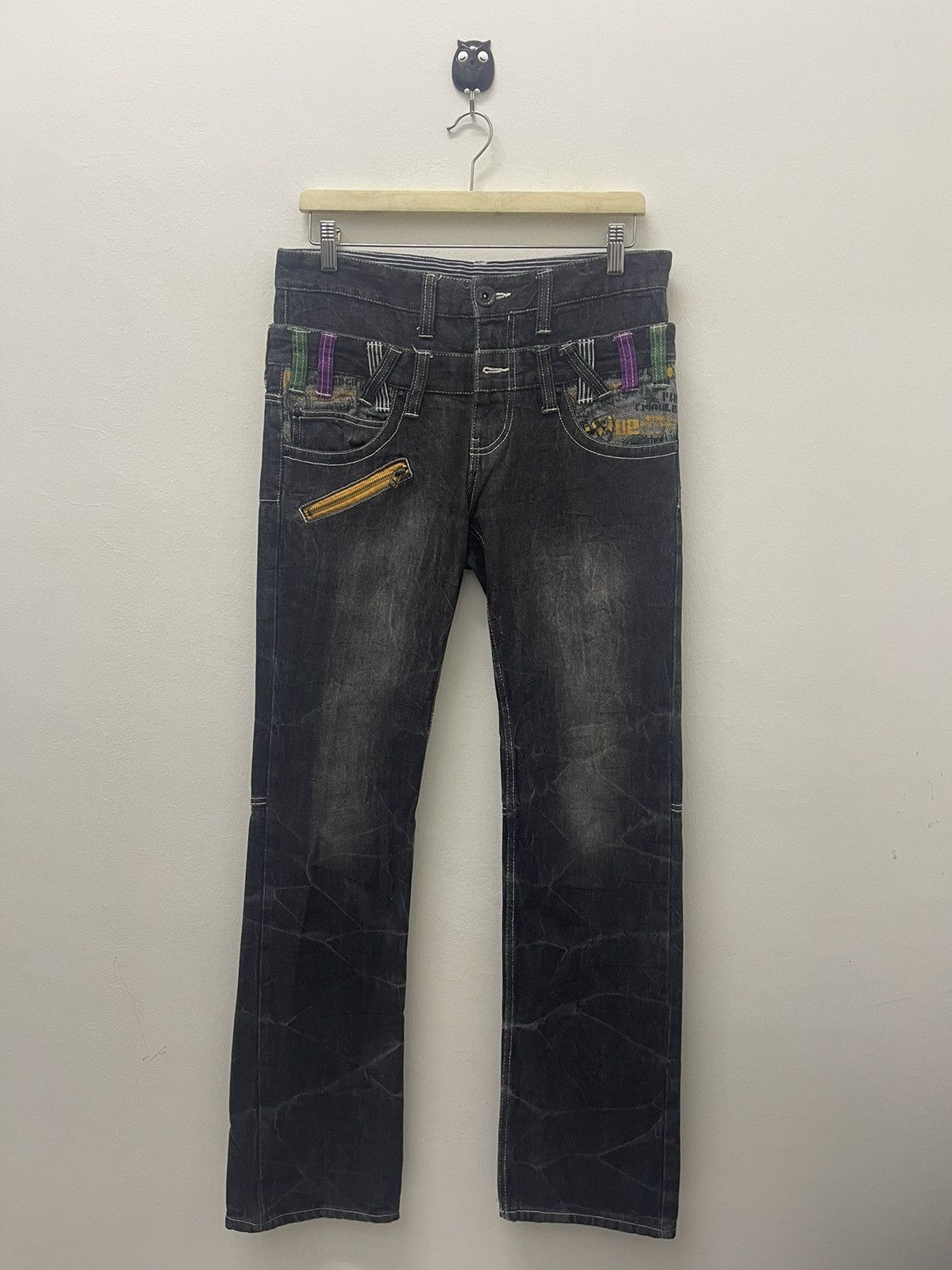 Japanese Brand Rare Vintage DOUBLEFOCUS Jeans Lgb hysteric style Size US 32 / EU 48 - 5 Thumbnail
