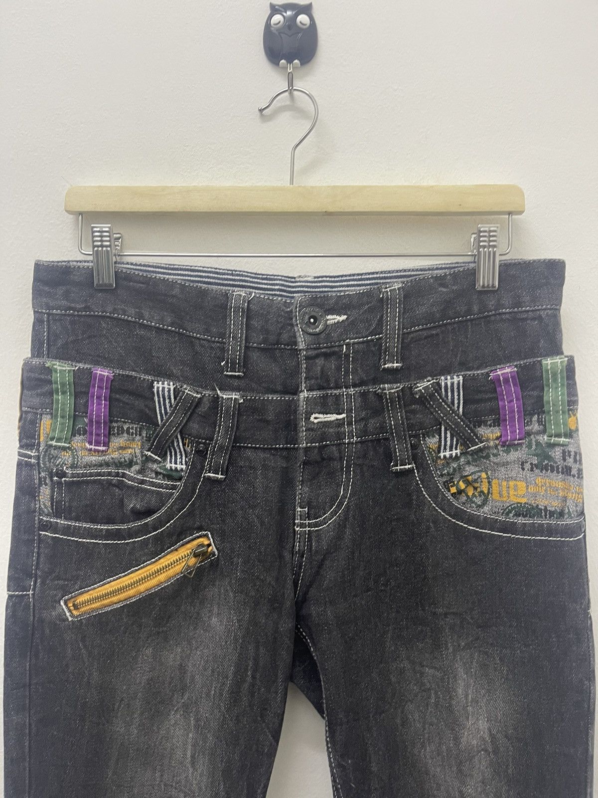 Japanese Brand Rare Vintage DOUBLEFOCUS Jeans Lgb hysteric style Size US 32 / EU 48 - 8 Thumbnail