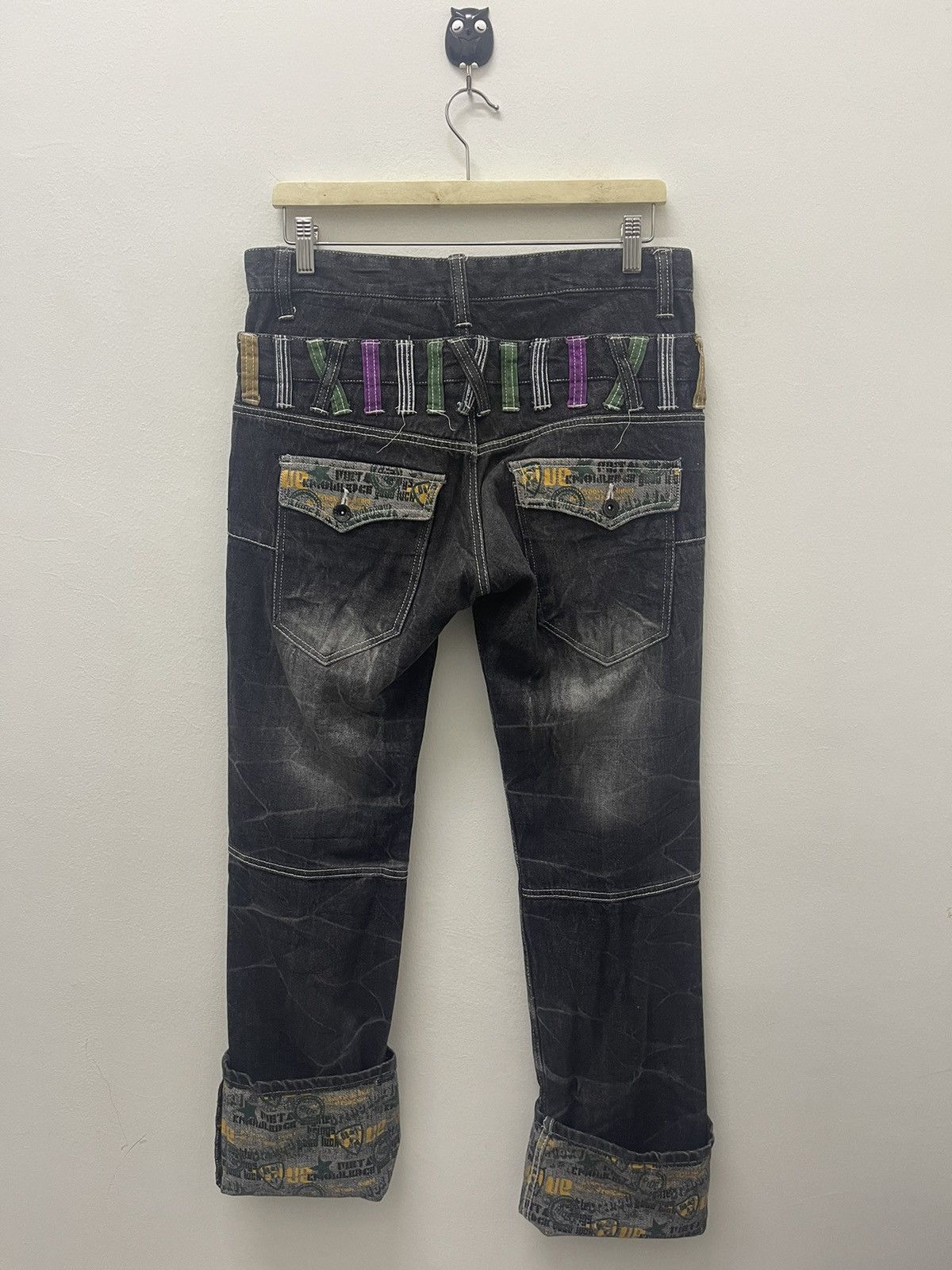 Japanese Brand Rare Vintage DOUBLEFOCUS Jeans Lgb hysteric style Size US 32 / EU 48 - 2 Thumbnail