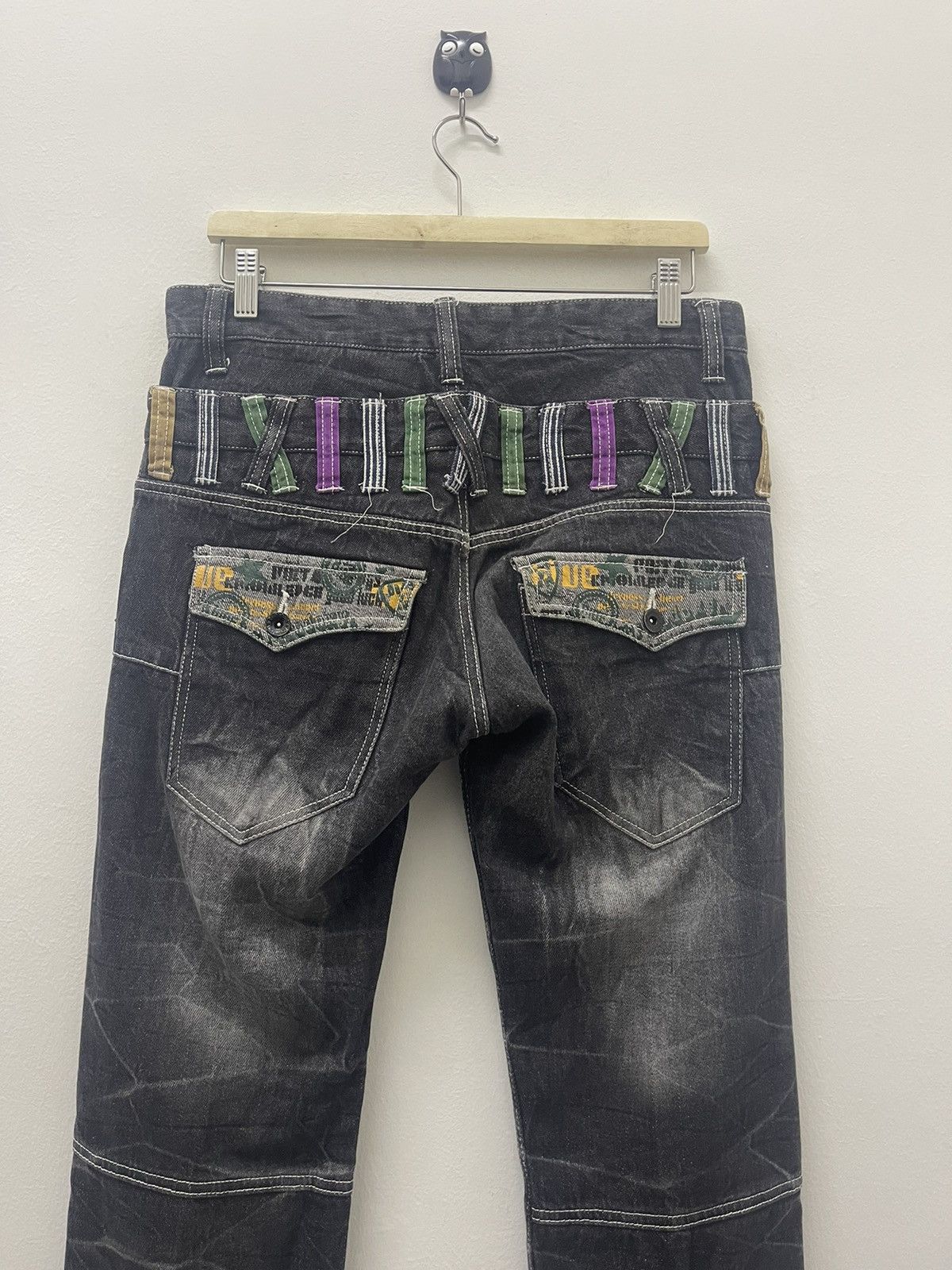 Japanese Brand Rare Vintage DOUBLEFOCUS Jeans Lgb hysteric style Size US 32 / EU 48 - 3 Thumbnail