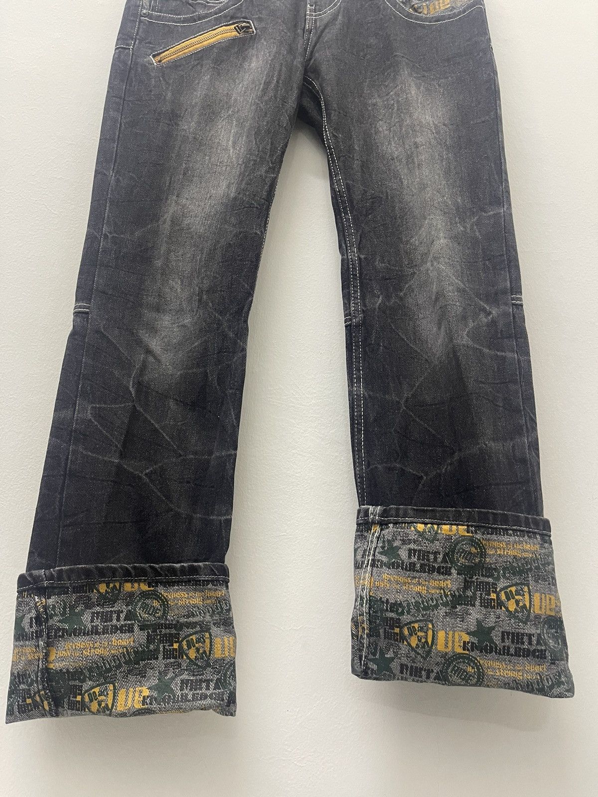 Japanese Brand Rare Vintage DOUBLEFOCUS Jeans Lgb hysteric style Size US 32 / EU 48 - 7 Thumbnail