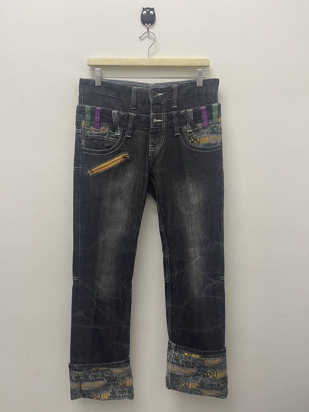 Japanese Brand Rare Vintage DOUBLEFOCUS Jeans Lgb hysteric style Size US 32 / EU 48 - 6 Thumbnail
