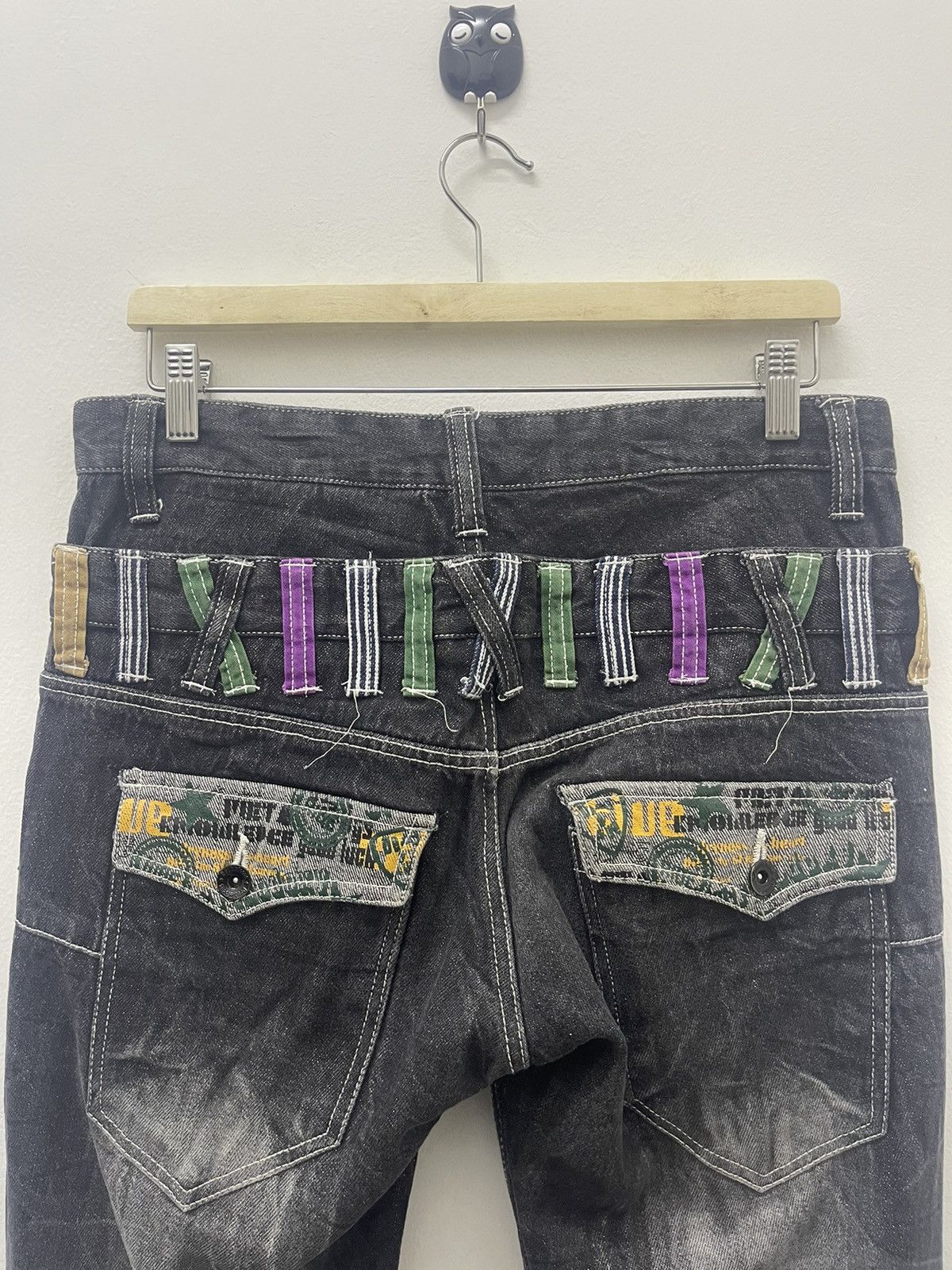Japanese Brand Rare Vintage DOUBLEFOCUS Jeans Lgb hysteric style Size US 32 / EU 48 - 4 Thumbnail