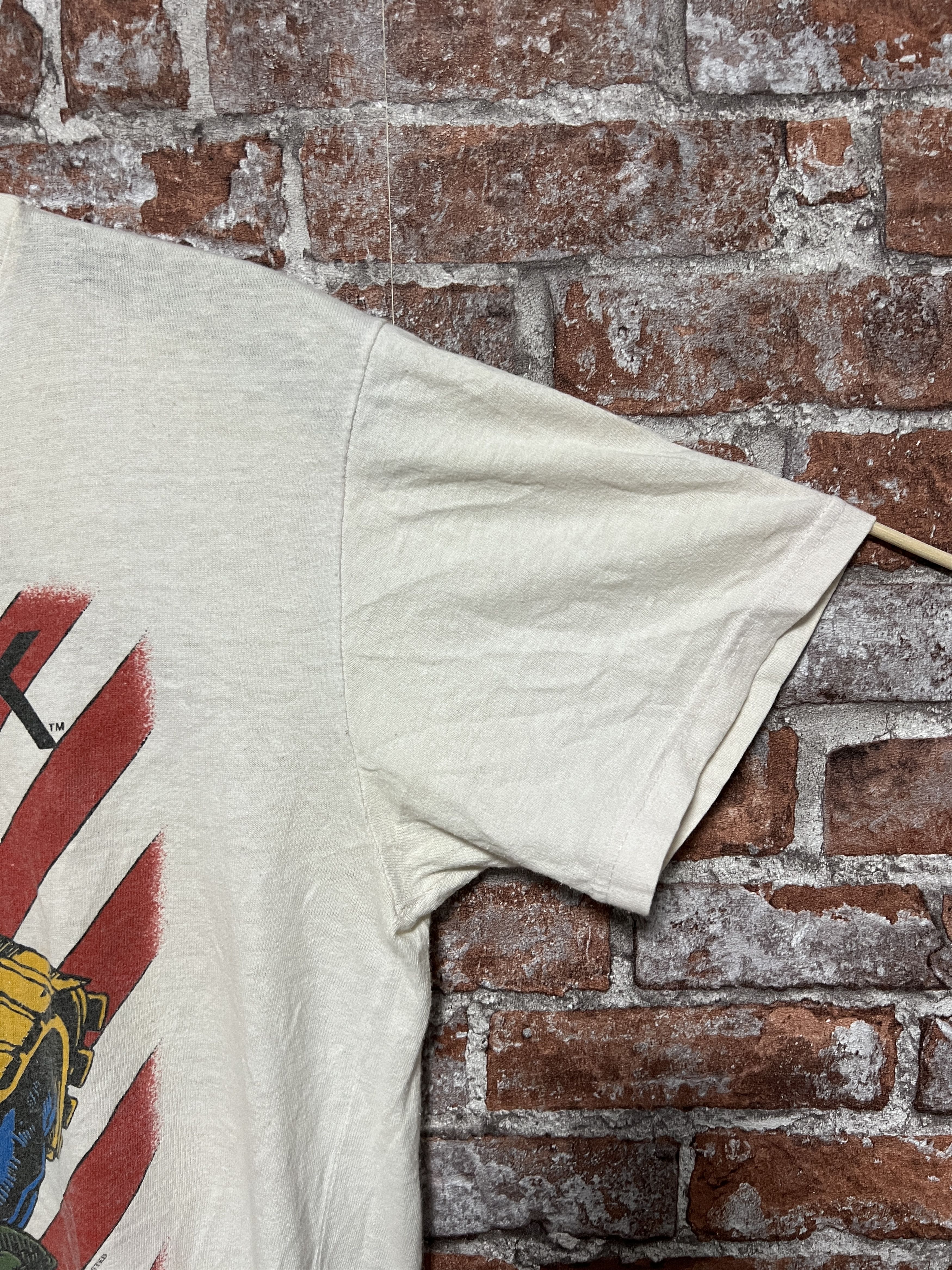 Band Tees × Vintage Vintage 1987 Anthrax Judge Dredd i am the law T-shirt Size US L / EU 52-54 / 3 - 5 Thumbnail