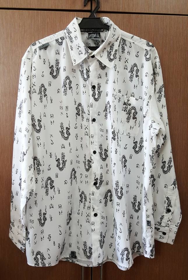 Art Comes First × Dogtown × Japanese Brand Dogtown Black Dragon Longsleeve Shirt Size X- Large Size US XL / EU 56 / 4 - 3 Thumbnail