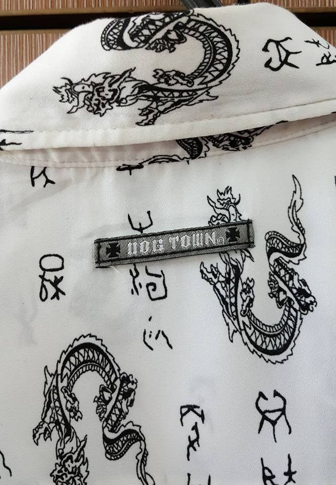 Art Comes First × Dogtown × Japanese Brand Dogtown Black Dragon Longsleeve Shirt Size X- Large Size US XL / EU 56 / 4 - 10 Thumbnail