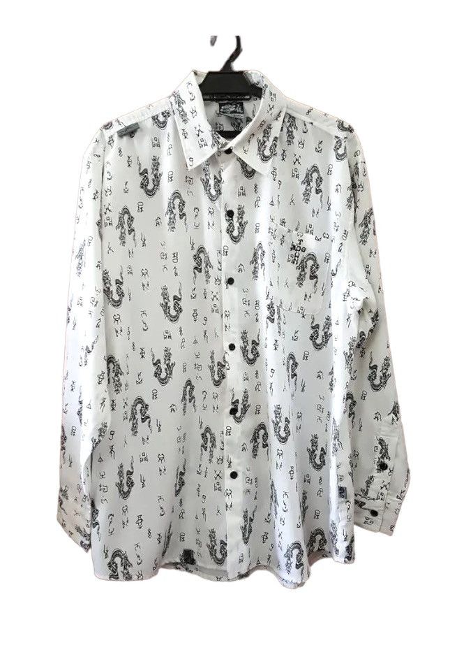Art Comes First × Dogtown × Japanese Brand Dogtown Black Dragon Longsleeve Shirt Size X- Large Size US XL / EU 56 / 4 - 1 Thumbnail