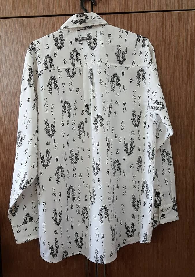 Art Comes First × Dogtown × Japanese Brand Dogtown Black Dragon Longsleeve Shirt Size X- Large Size US XL / EU 56 / 4 - 4 Thumbnail
