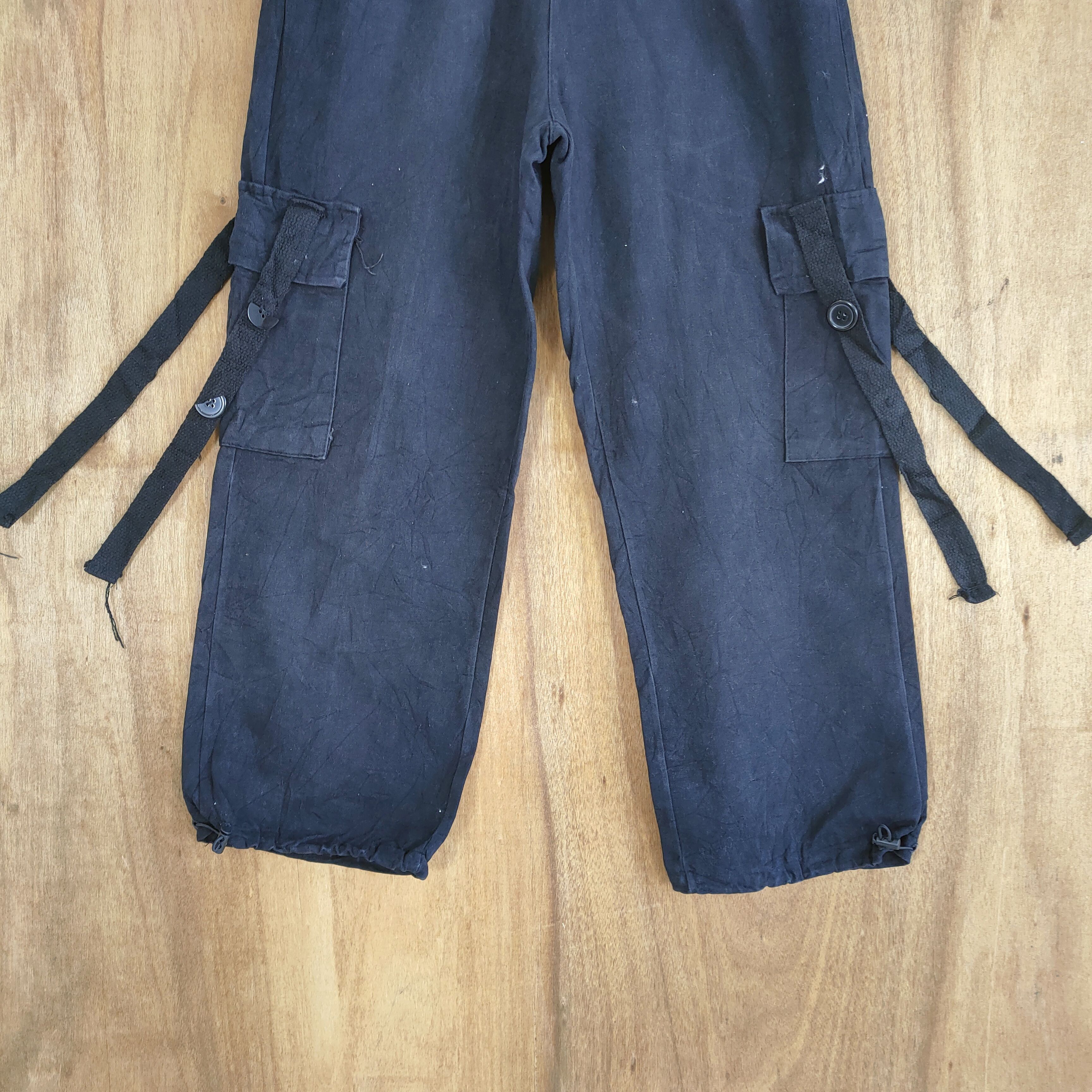 Japanese Brand JAPANESE BRAND PARACHUTE BAGGY CARGO PANTS Size US 26 / EU 42 - 4 Thumbnail