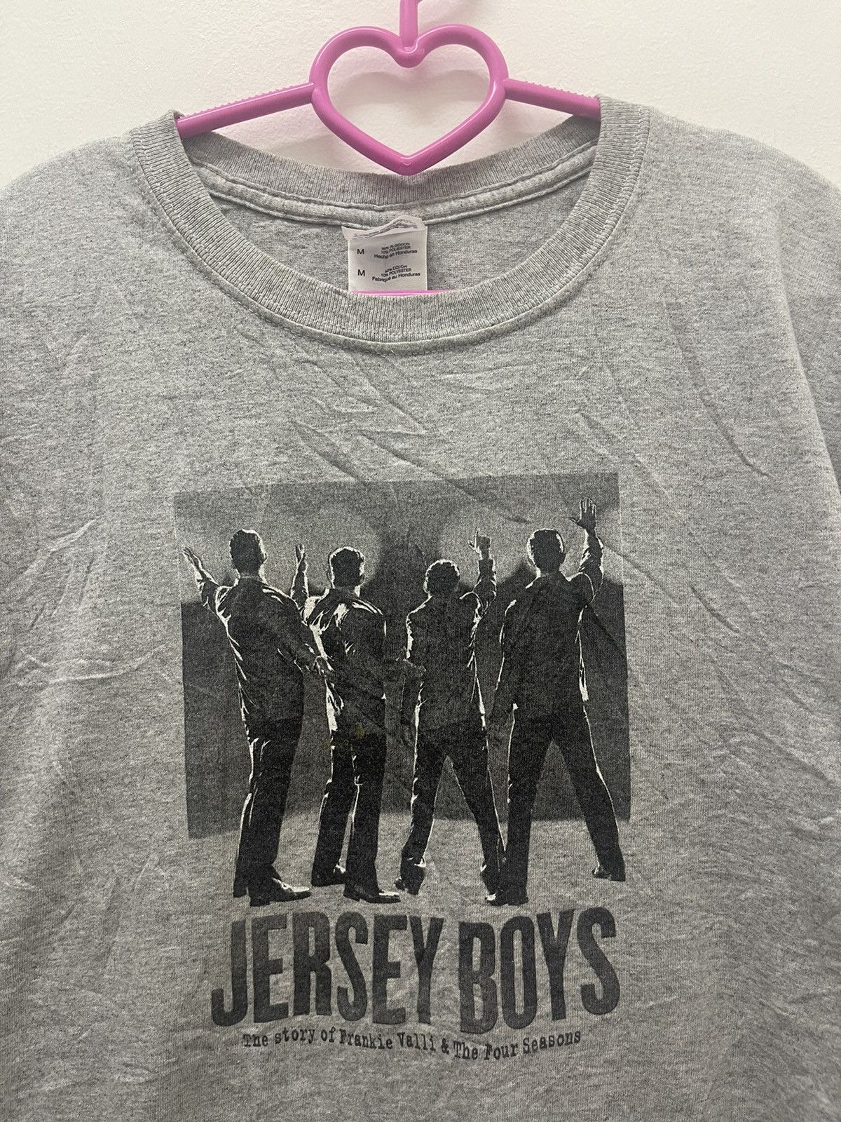Rap Tees Rare JERSEY BOYS Musical Drama Film Movie Tee Size US M / EU 48-50 / 2 - 2 Thumbnail