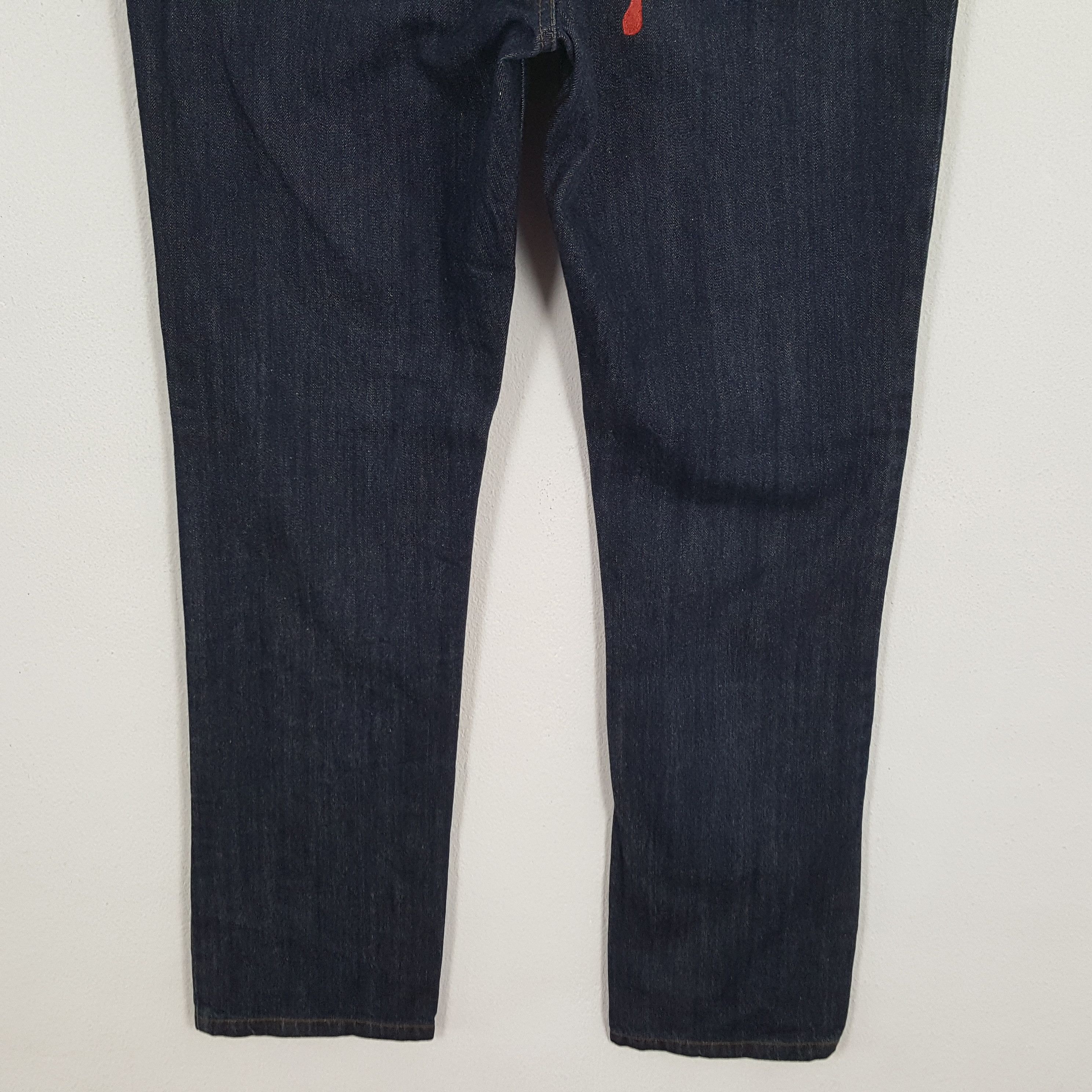 Stussy × Vintage Vintage STUSSY Streetwear Skateboard Custom Logo Jeans Size US 37 - 3 Thumbnail