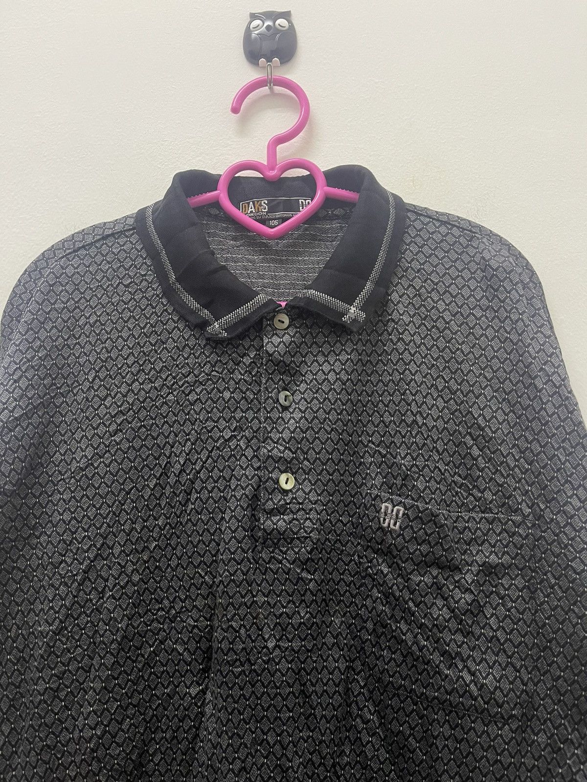 DAKS Rare Vintage DAKS LONDON Full All Over Print Single Pocket Size US M / EU 48-50 / 2 - 2 Thumbnail
