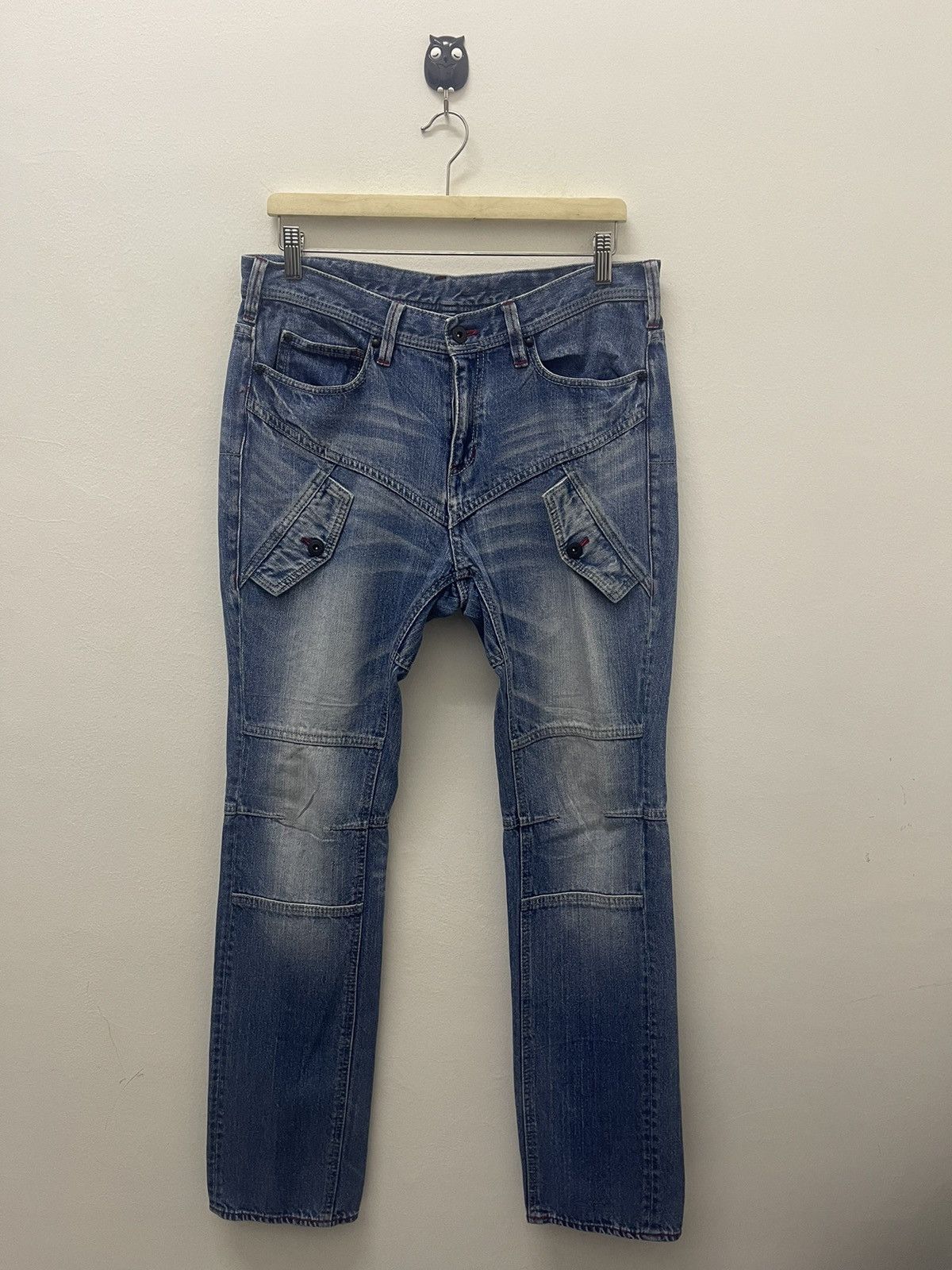 image of Vintage Hiromichi Nakano Denim Jeans in Blue, Men's (Size 33)