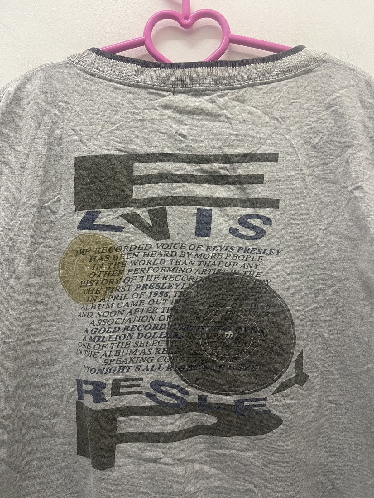Band Tees Rare Vintage ELVIS PRESLEY Tee Size US L / EU 52-54 / 3 - 2 Thumbnail
