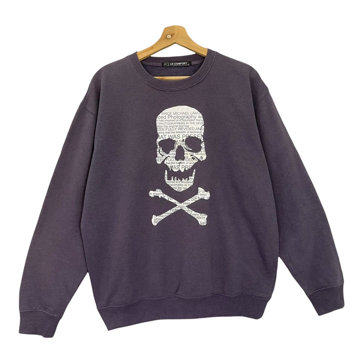 Hysteric Glamour Skull Printed Big Logo Crewneck Sweatshirt Size M Size US M / EU 48-50 / 2 - 1 Thumbnail